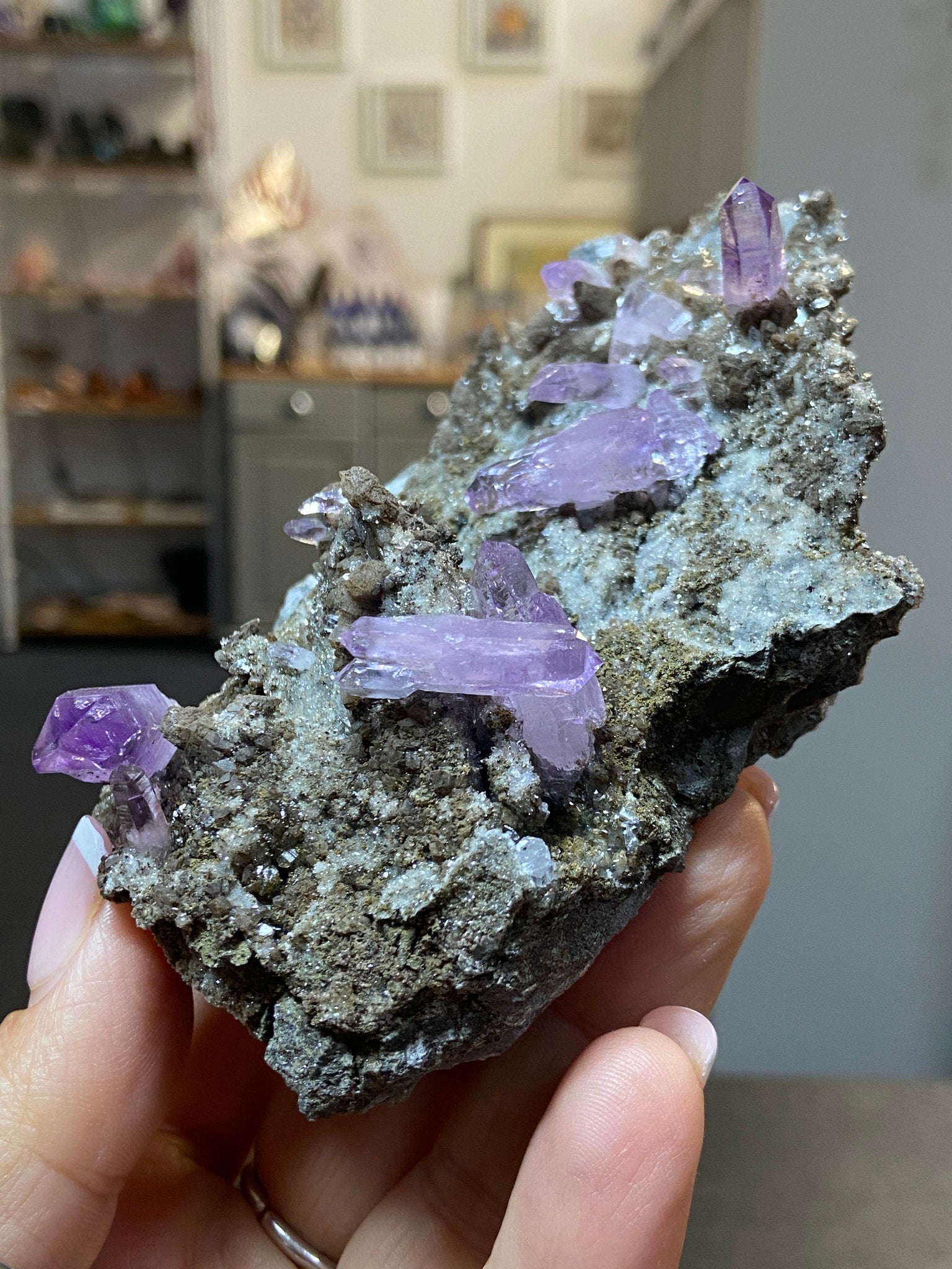 Veracruz Amethyst on Matrix