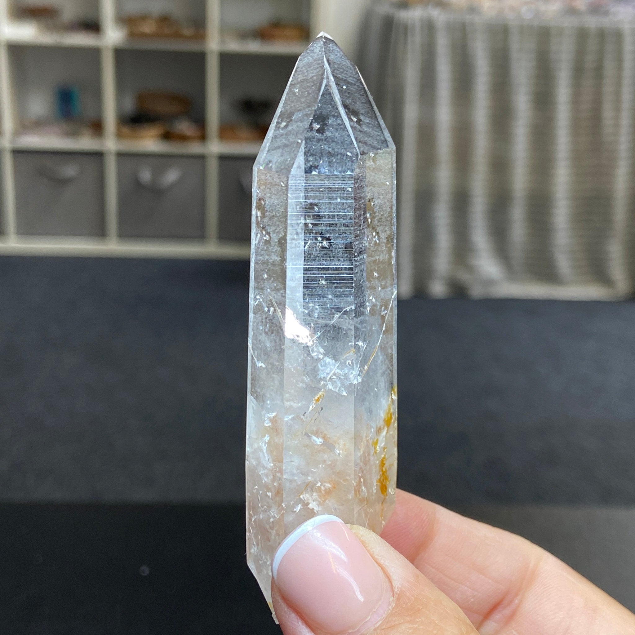 Golden Healer - Record Keeper - Alpha Lemurian Light Crystal