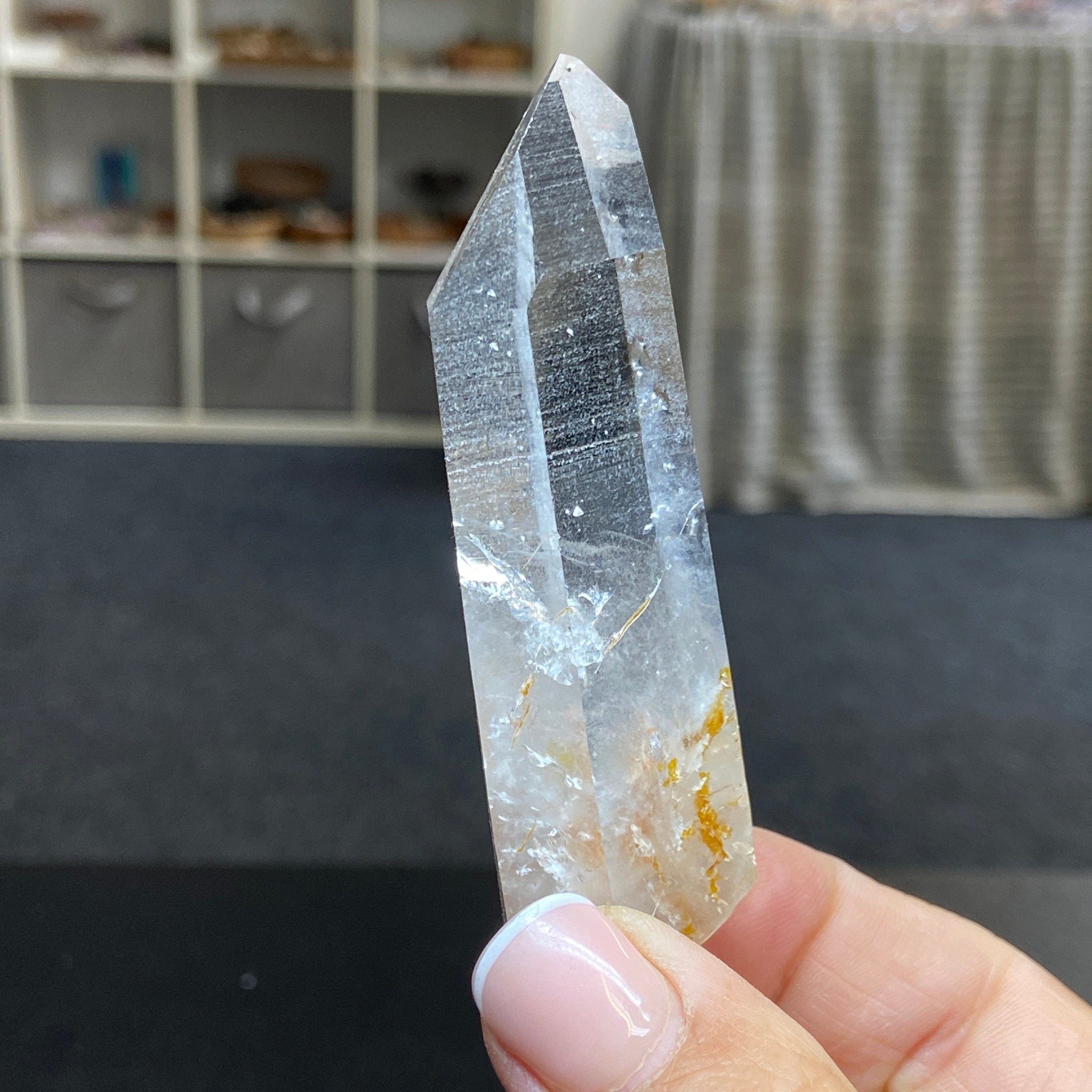 Golden Healer - Record Keeper - Alpha Lemurian Light Crystal