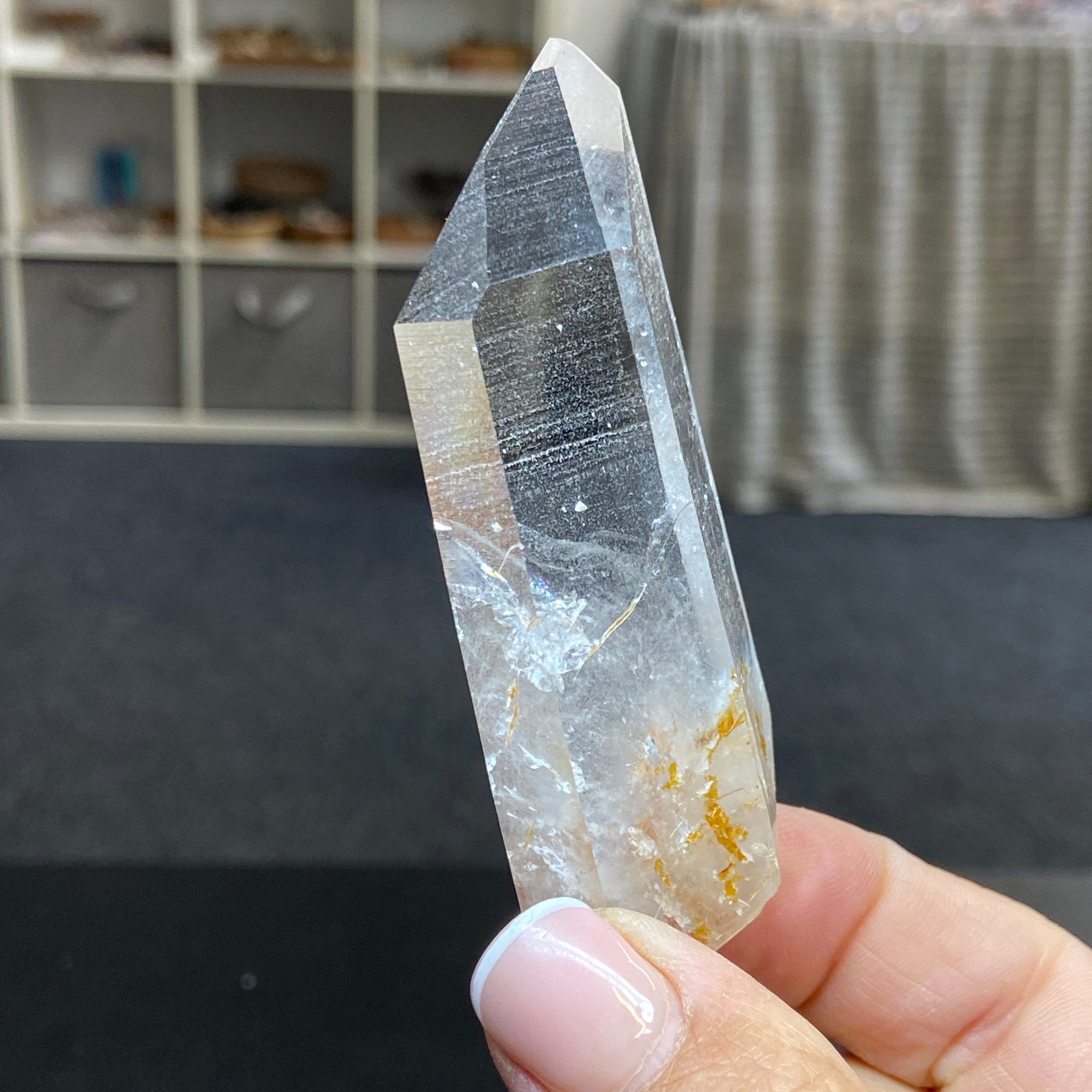 Golden Healer - Record Keeper - Alpha Lemurian Light Crystal