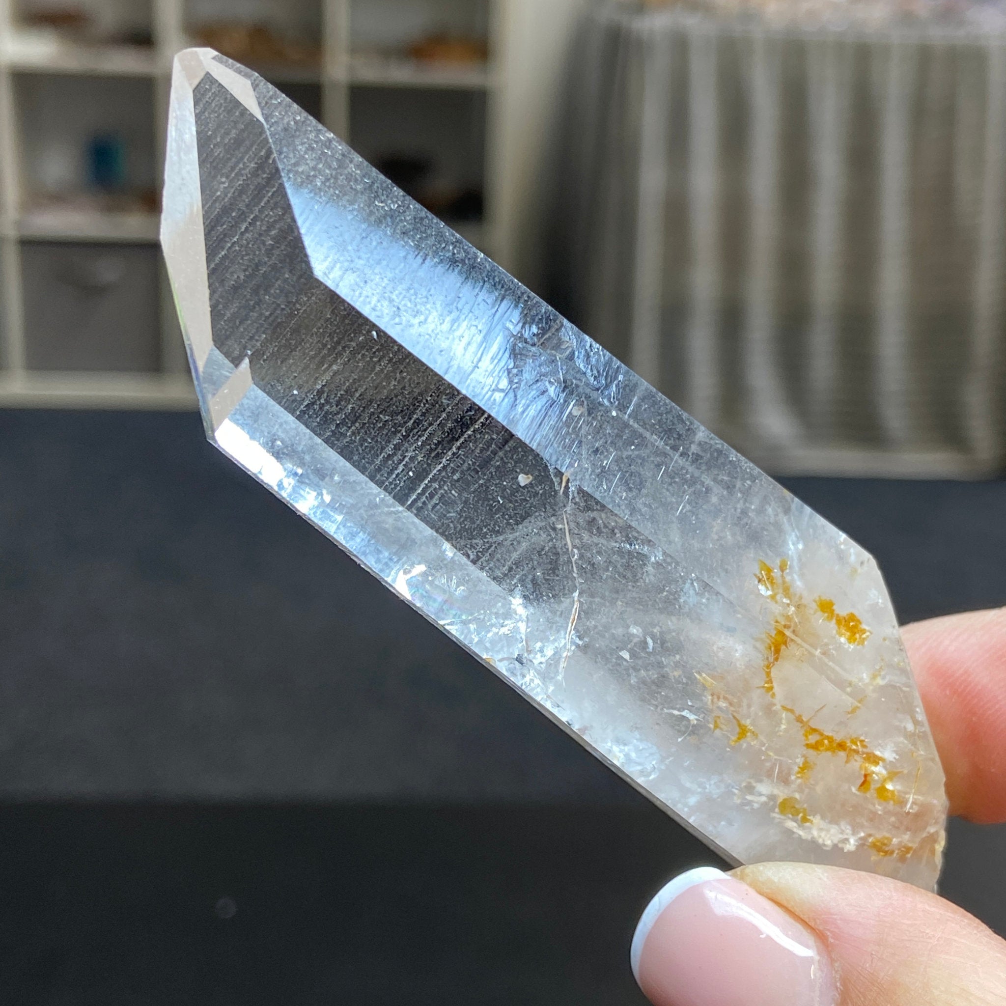 Golden Healer - Record Keeper - Alpha Lemurian Light Crystal