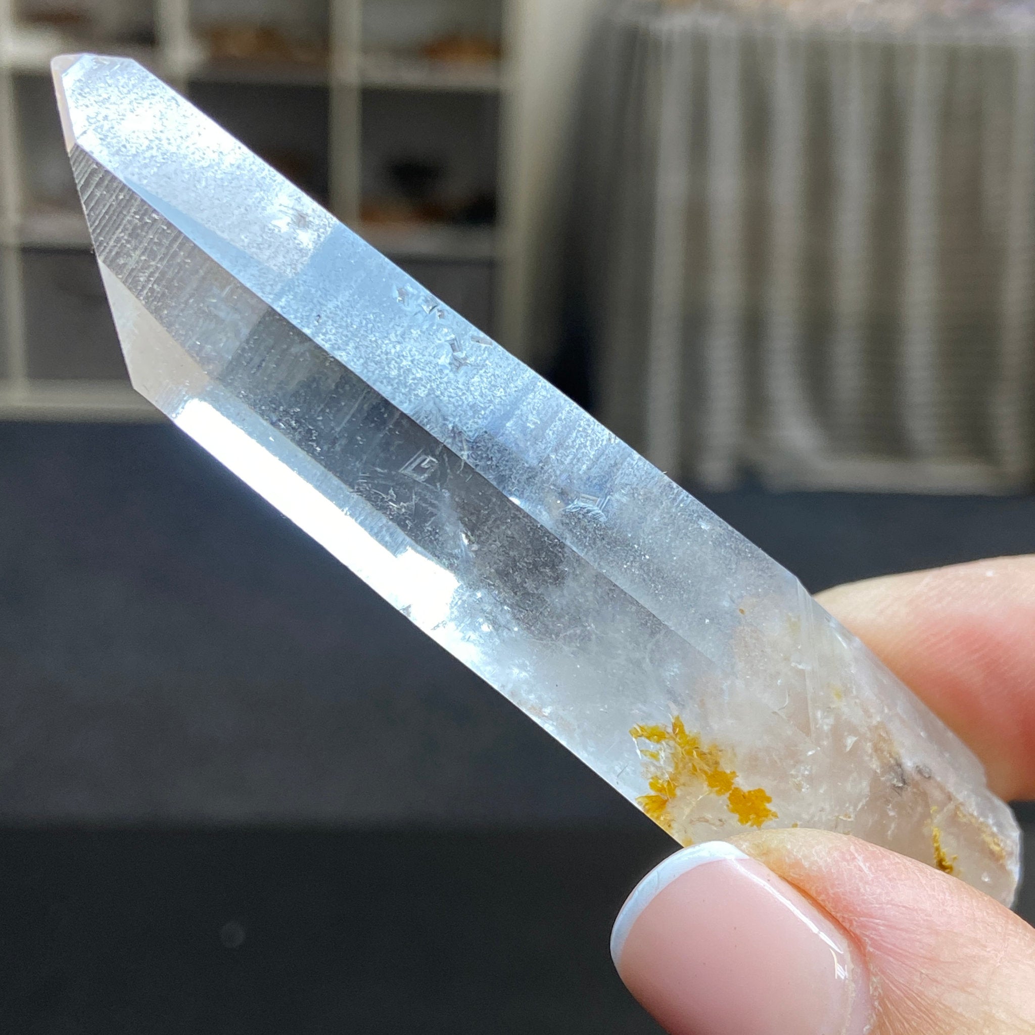 Golden Healer - Record Keeper - Alpha Lemurian Light Crystal