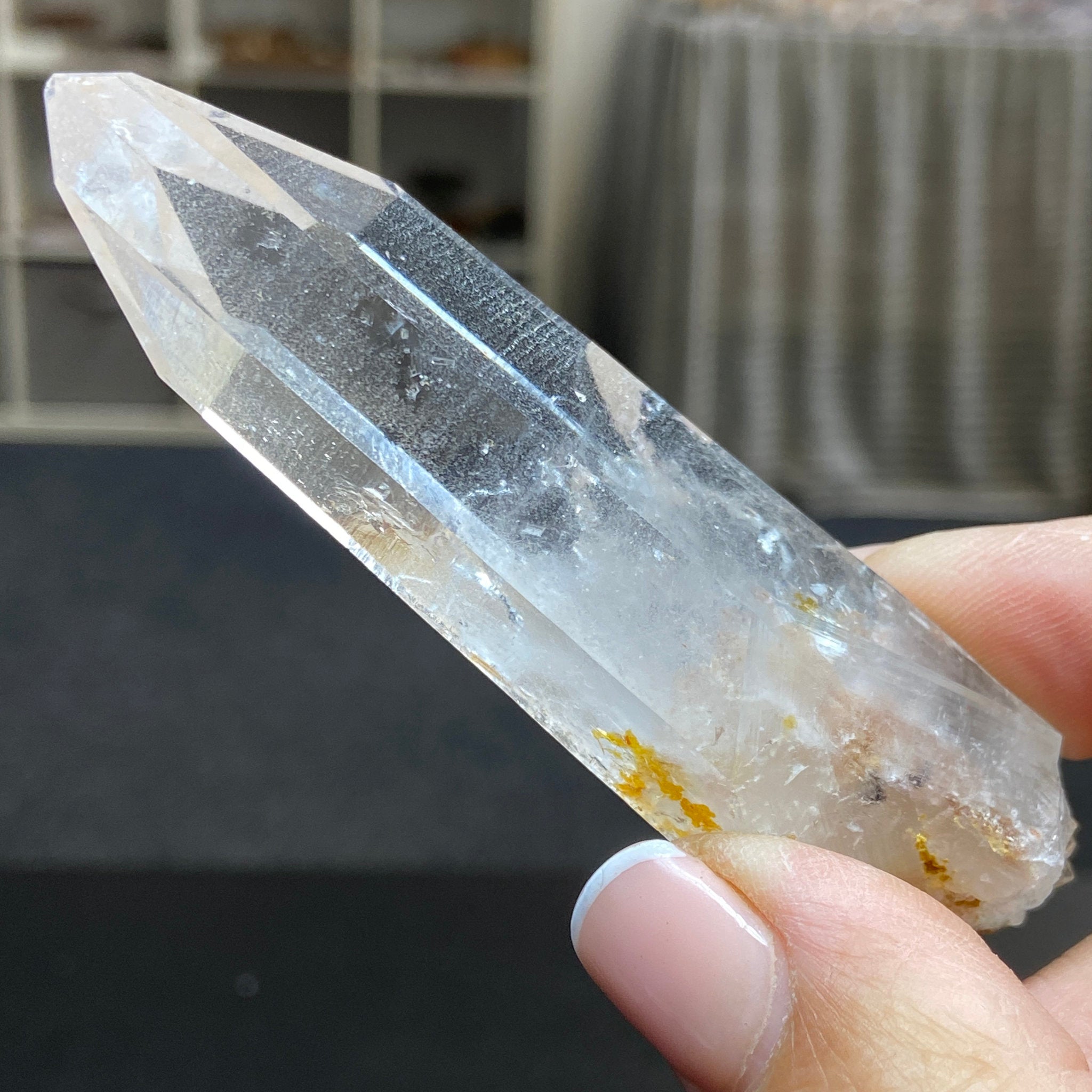 Golden Healer - Record Keeper - Alpha Lemurian Light Crystal
