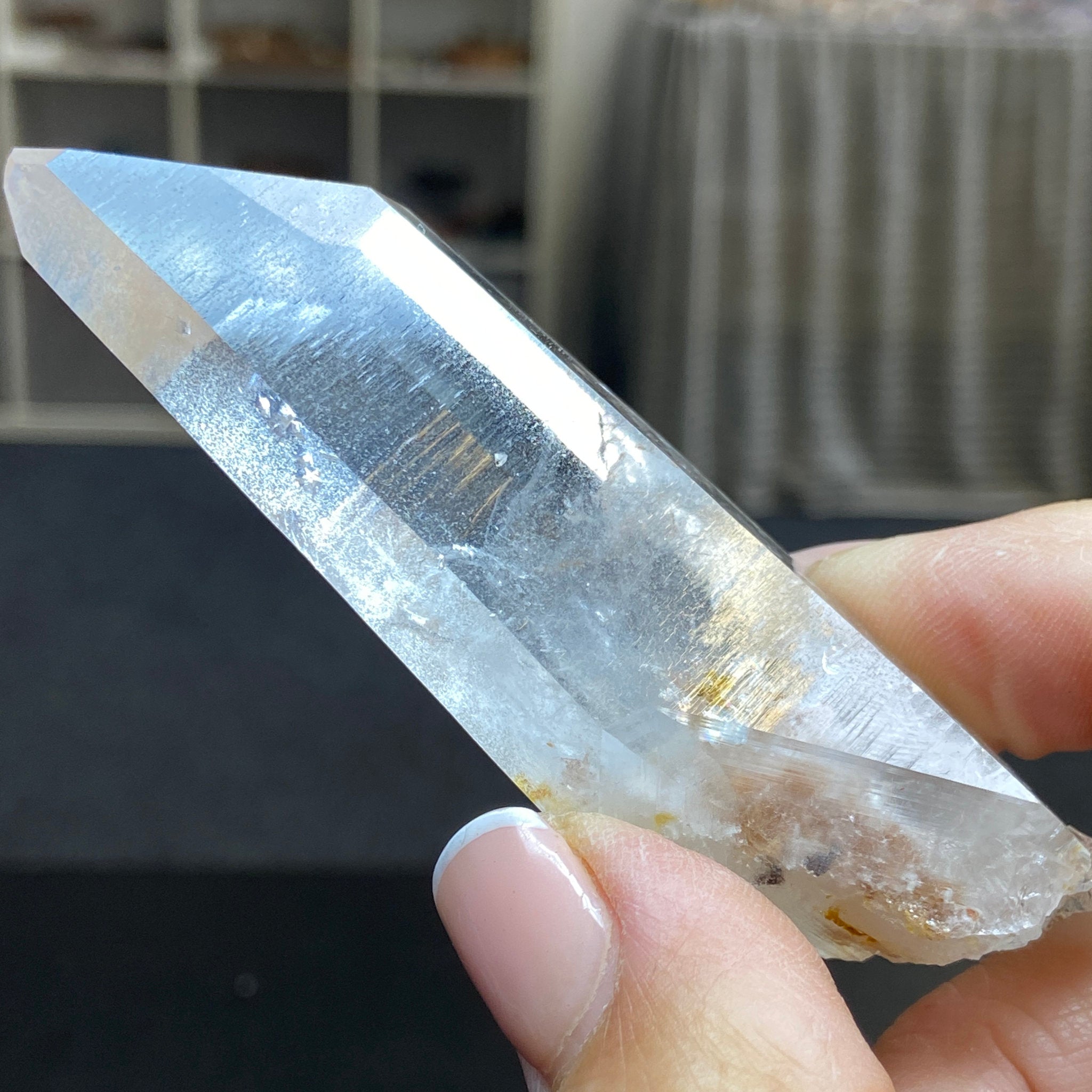 Golden Healer - Record Keeper - Alpha Lemurian Light Crystal