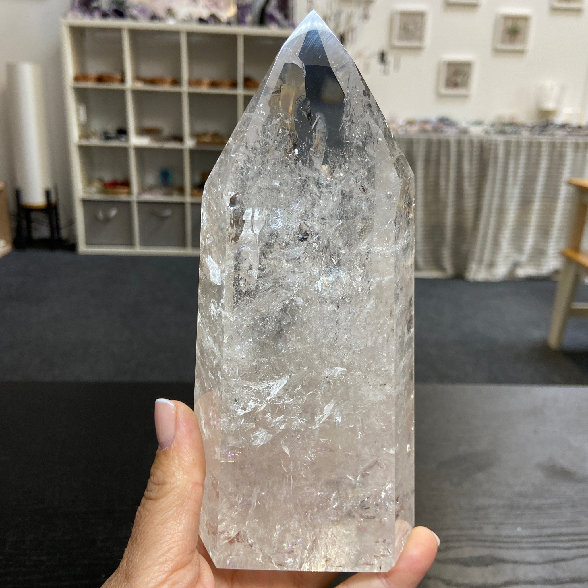 RARE - Lemurian Light Quartz Tower