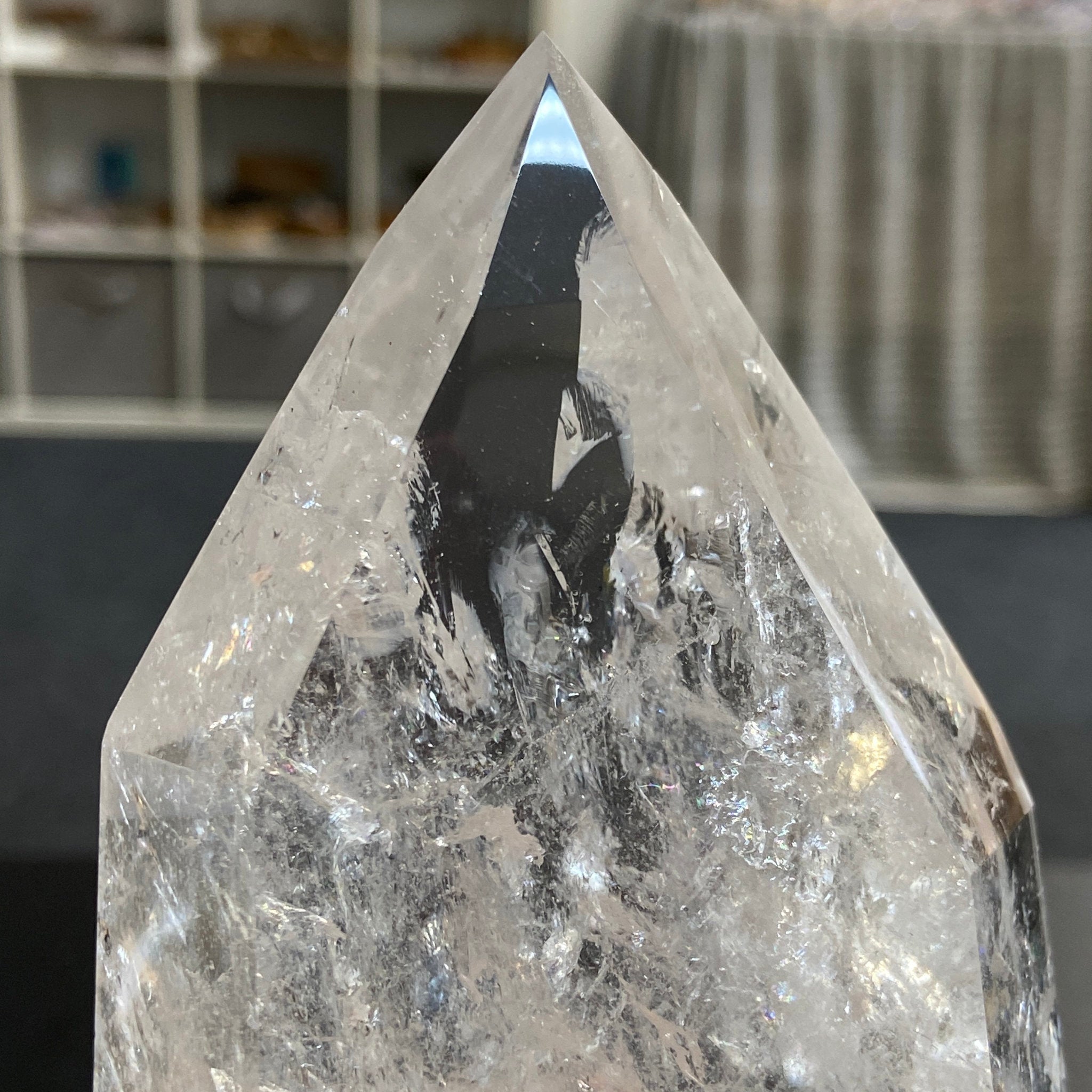 RARE - Lemurian Light Quartz Tower
