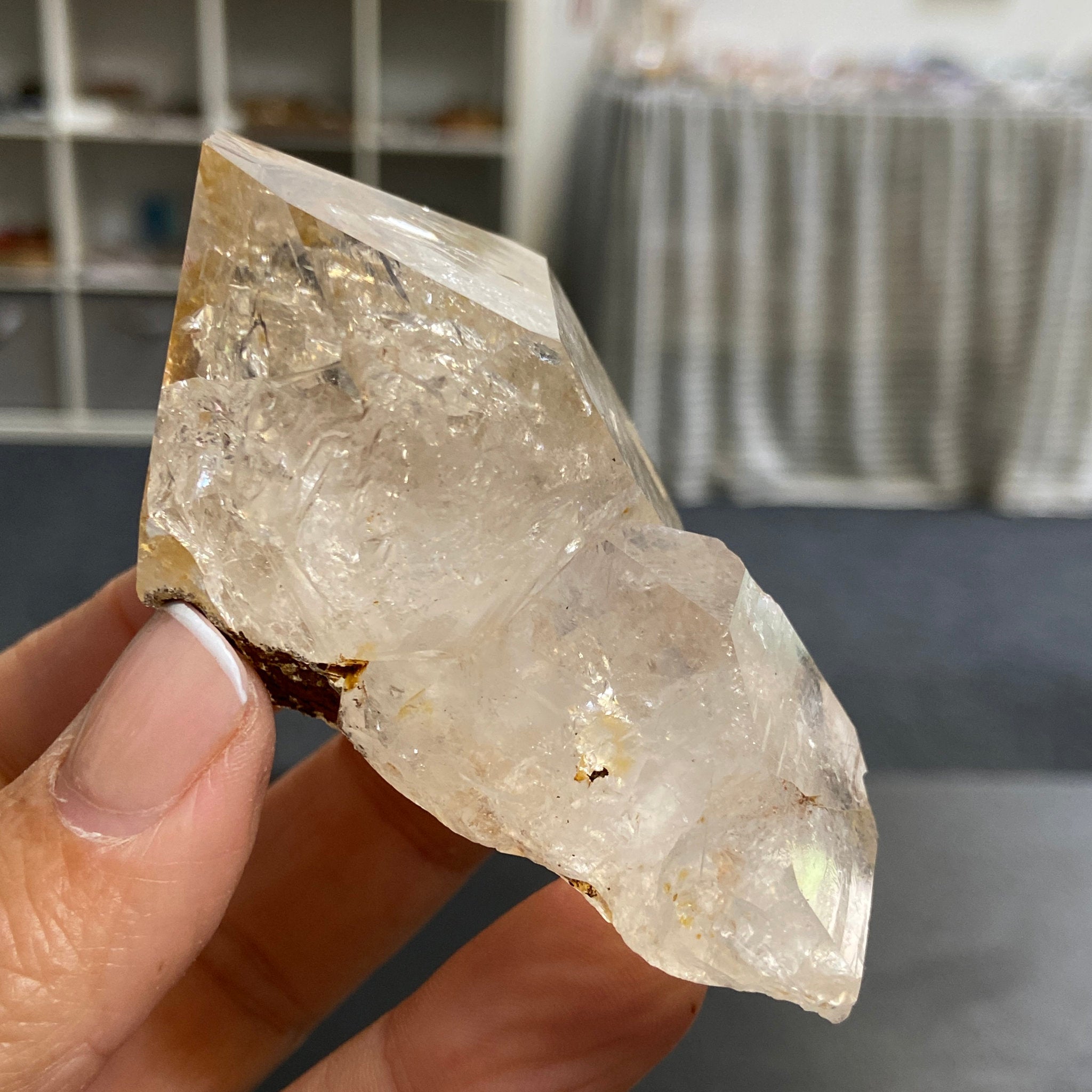 Golden Healer Herkimer Diamond Twin – New York, USA