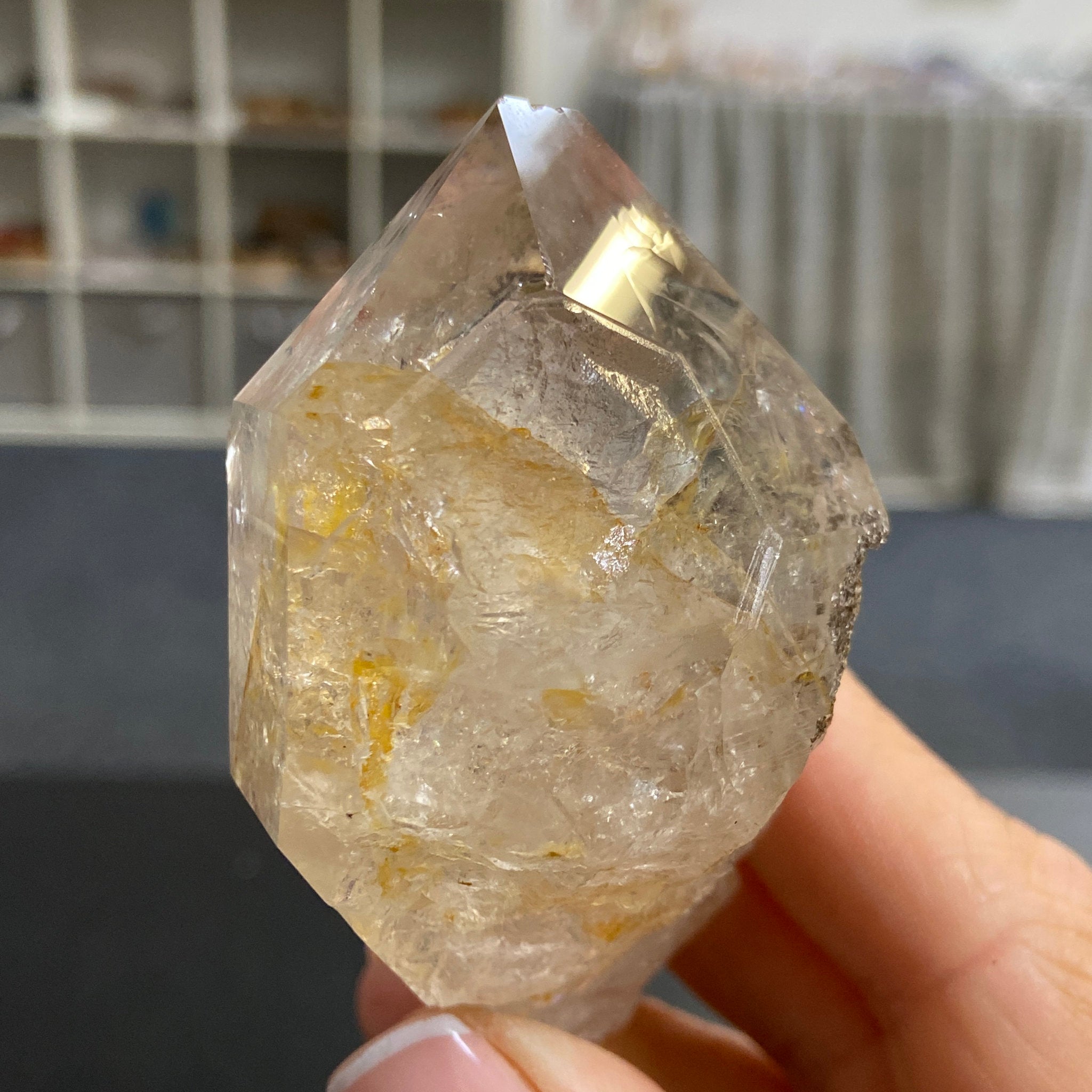 Golden Healer Herkimer Diamond Twin – New York, USA