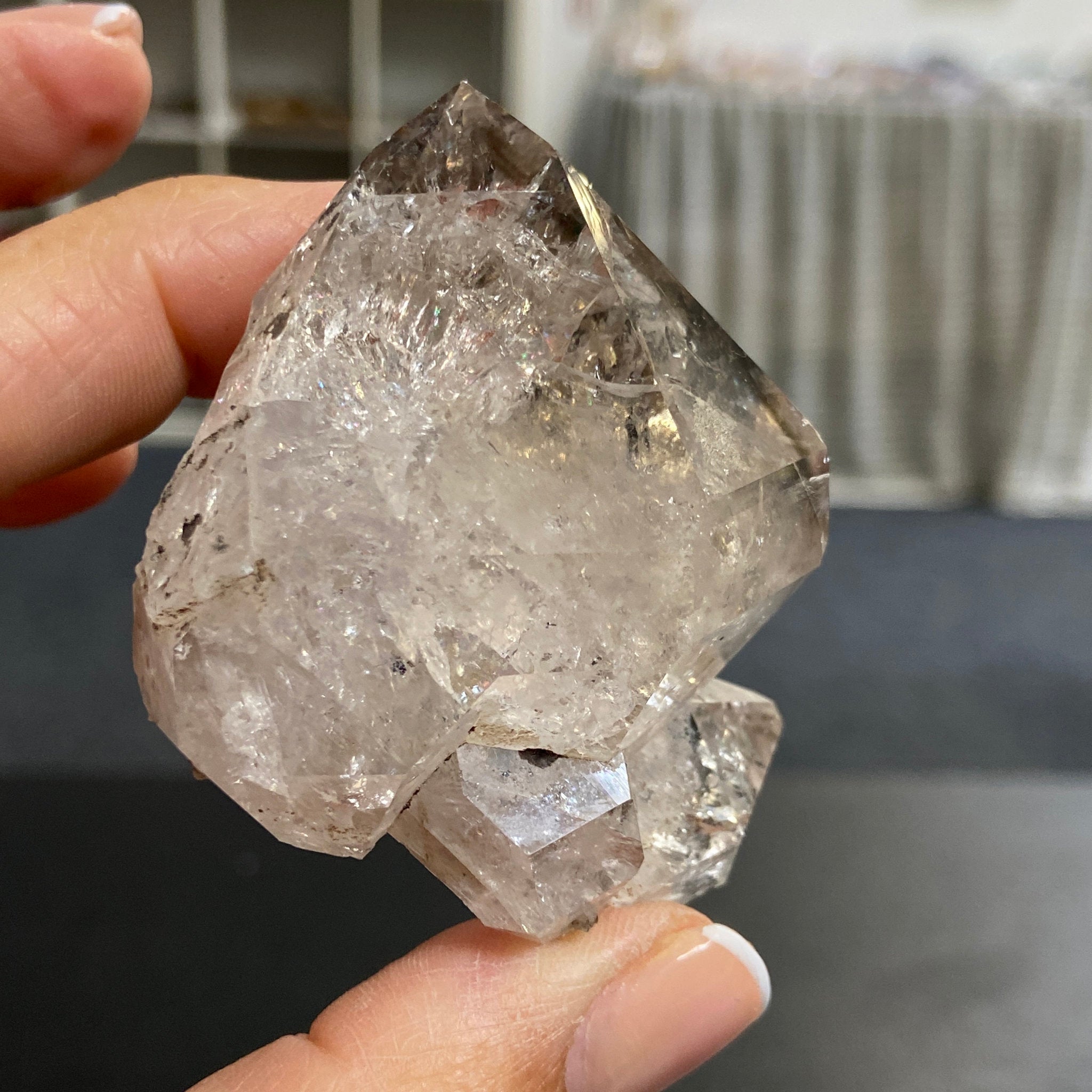 Smoky Herkimer Diamond Twin – New York, USA