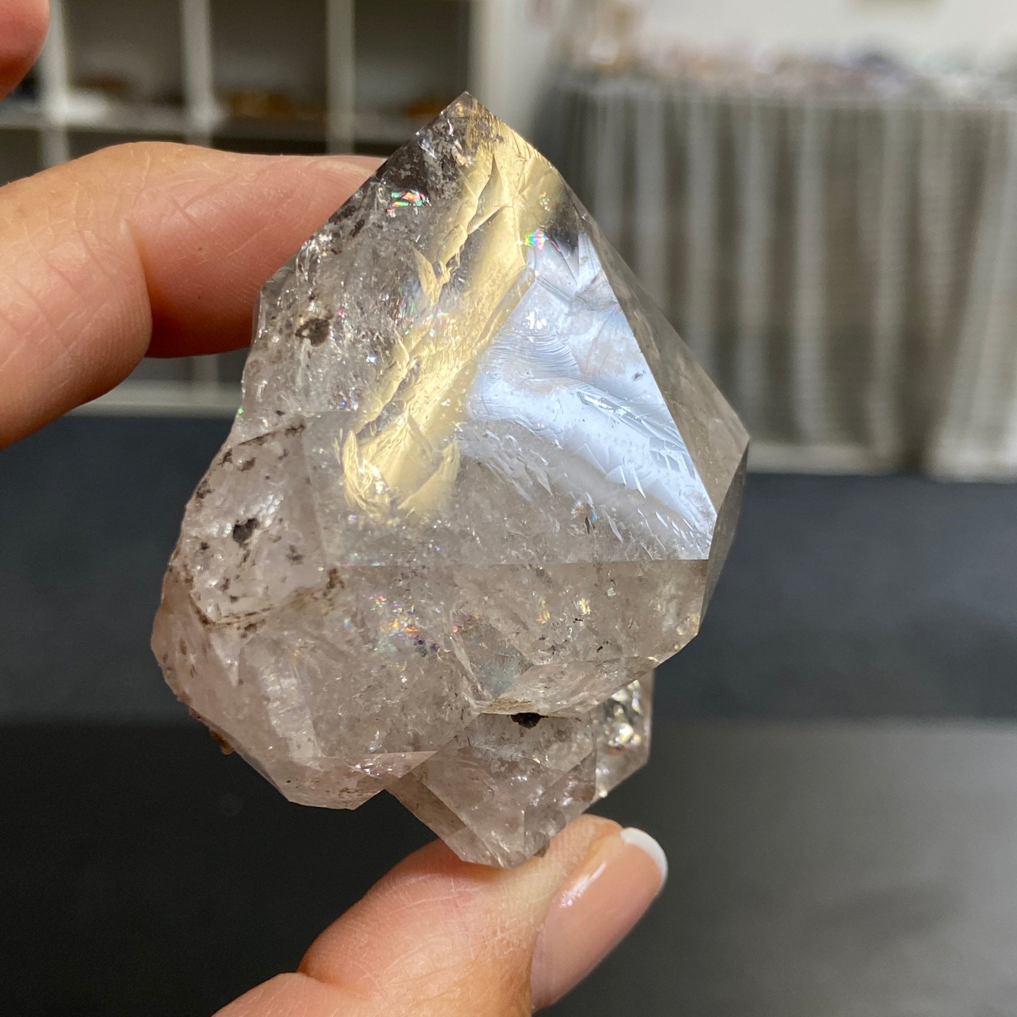 Smoky Herkimer Diamond Twin – New York, USA