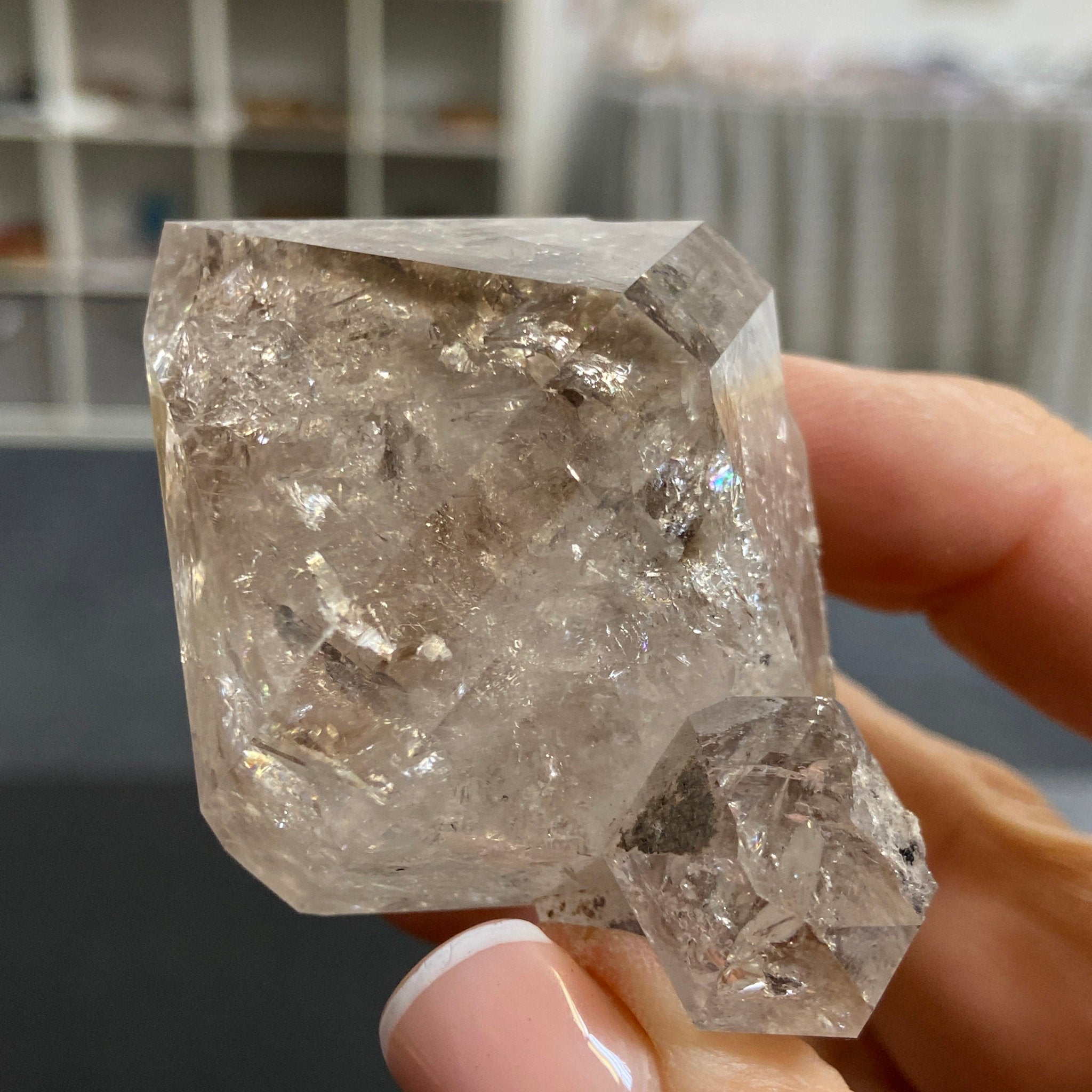 Smoky Herkimer Diamond Twin – New York, USA