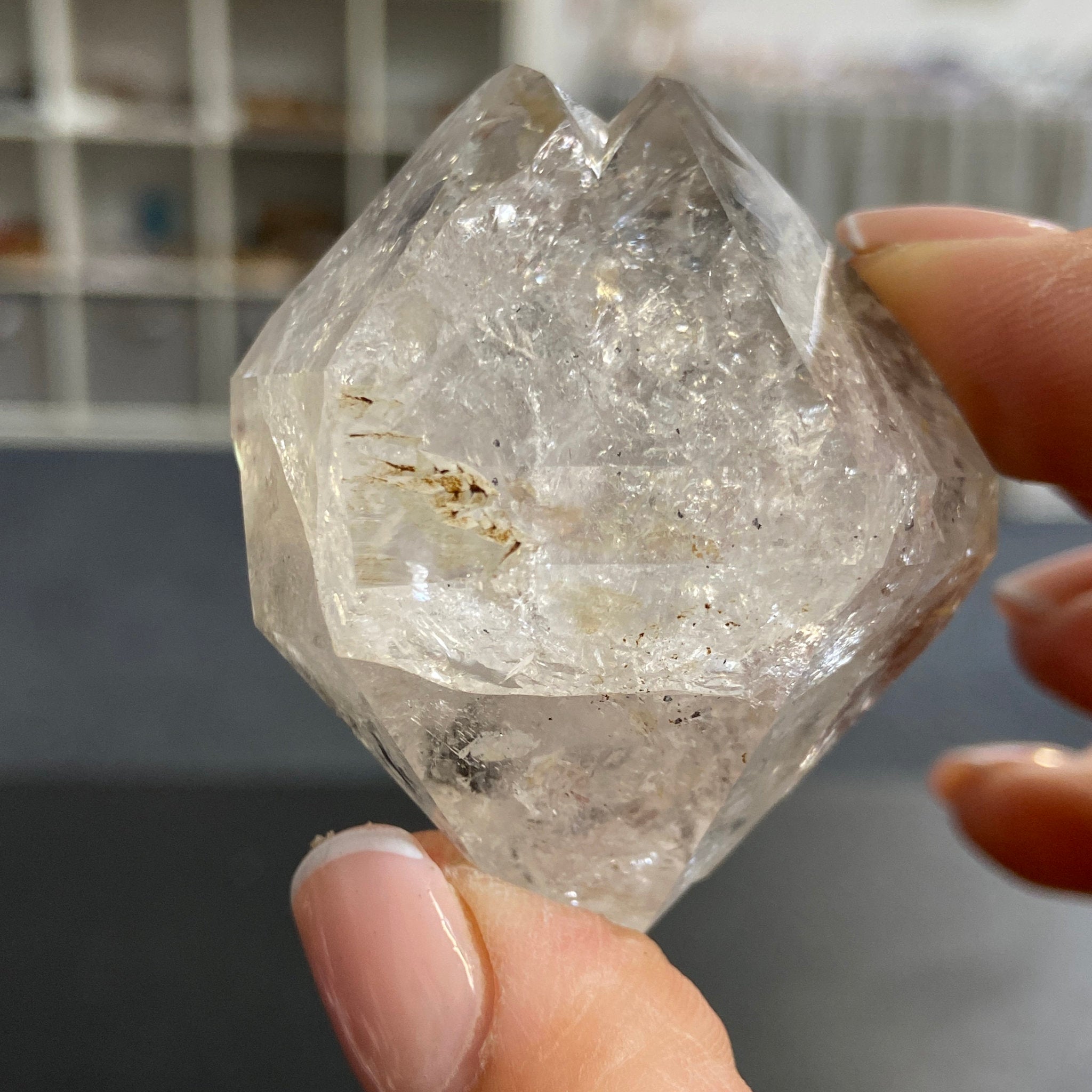 Twin Herkimer Diamond – New York, USA