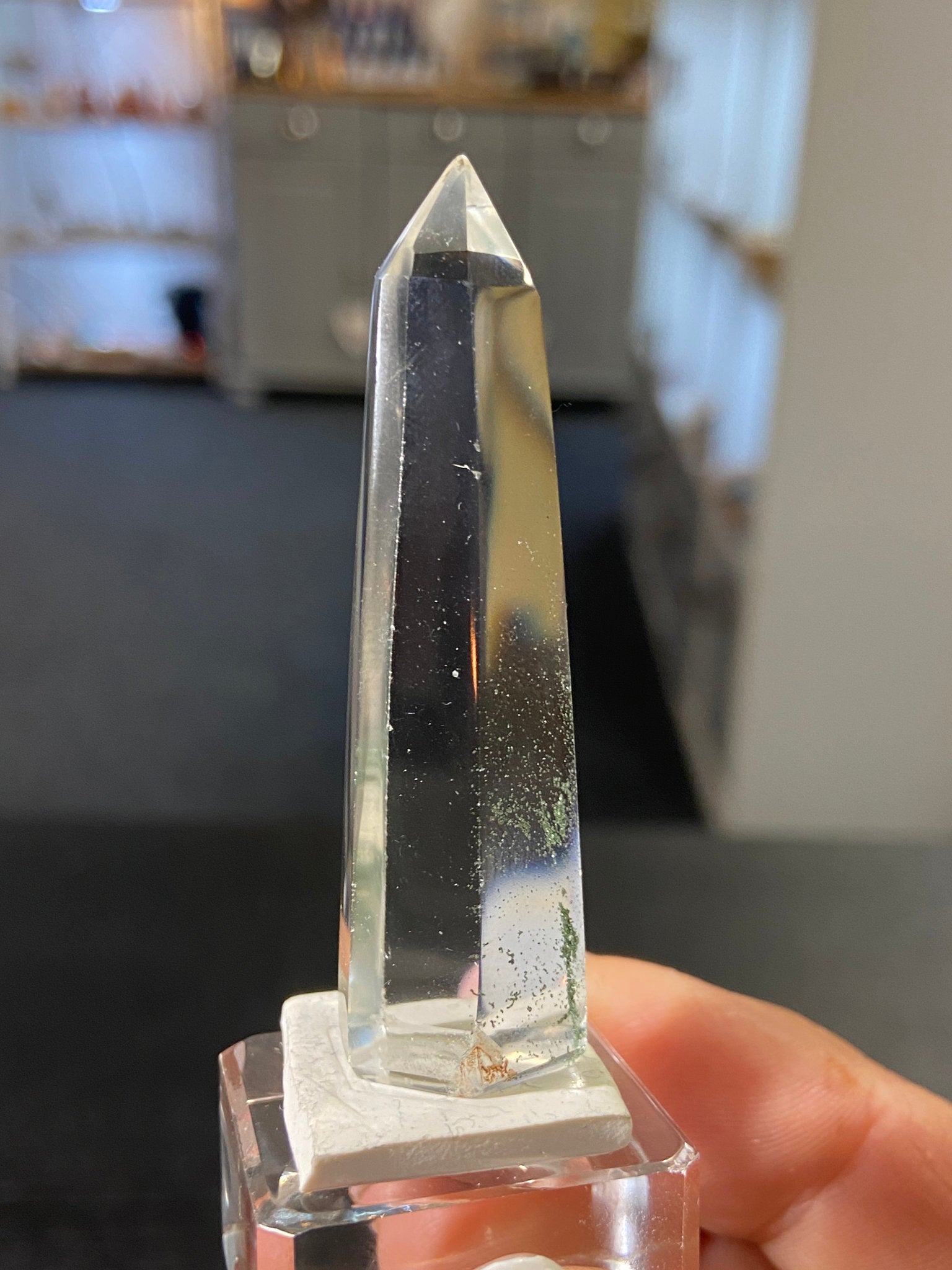 Madagascan Quartz Tower – Chlorite Included