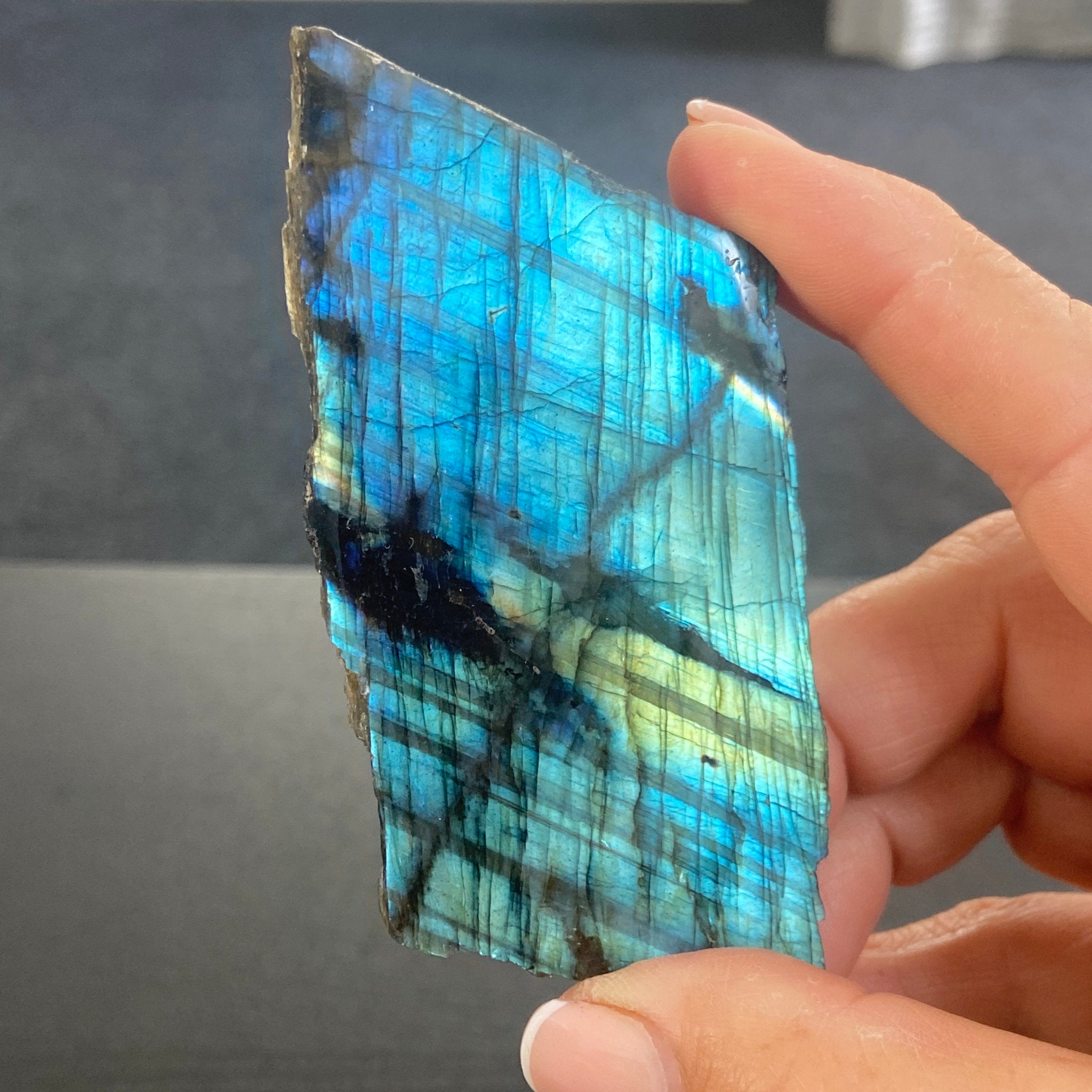 Madagascan Labradorite - Double Sided