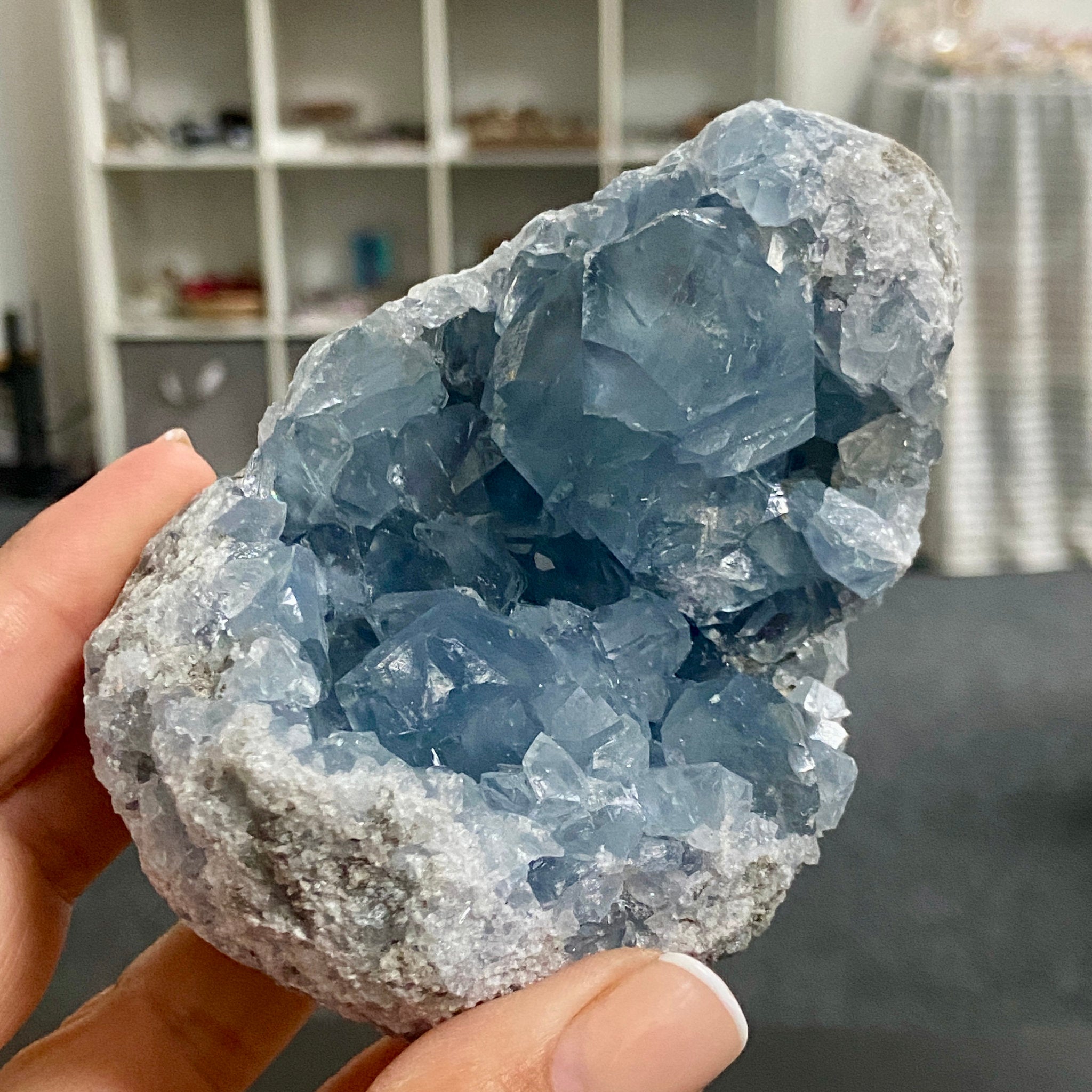 Celestite Cluster - Madagascar