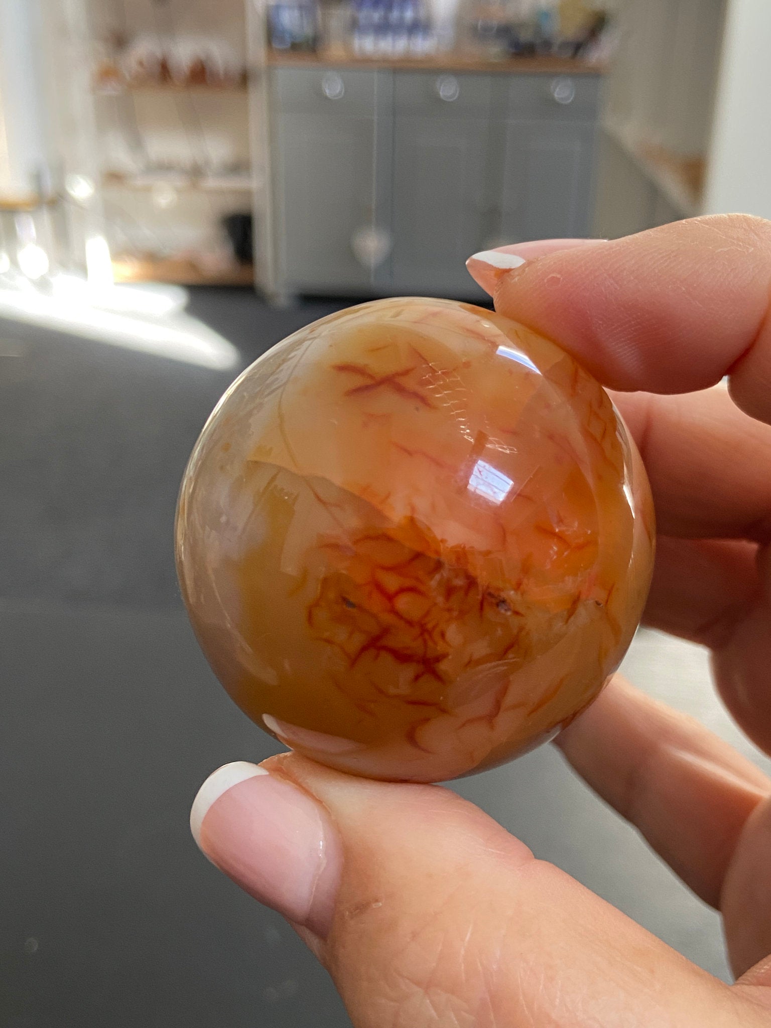 Carnelian Sphere