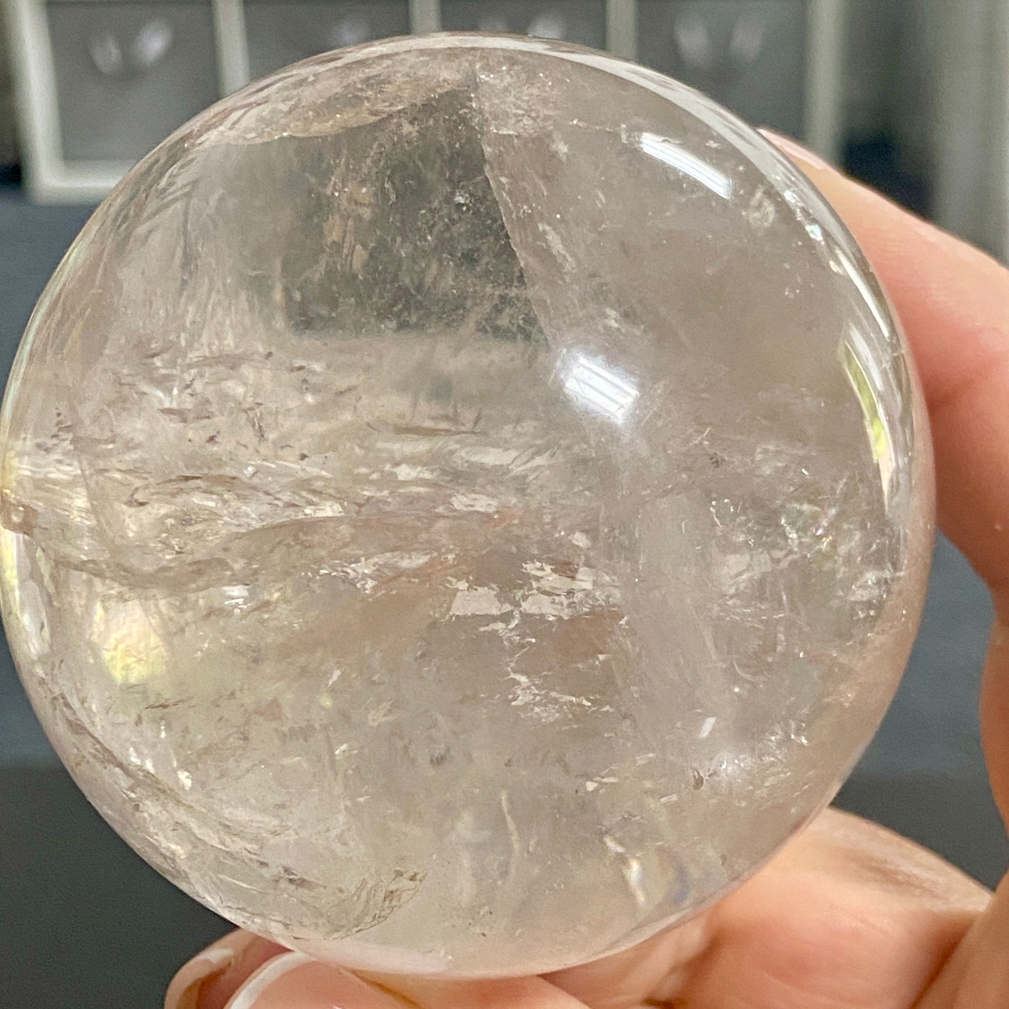 Madagascan Clear Quartz Sphere