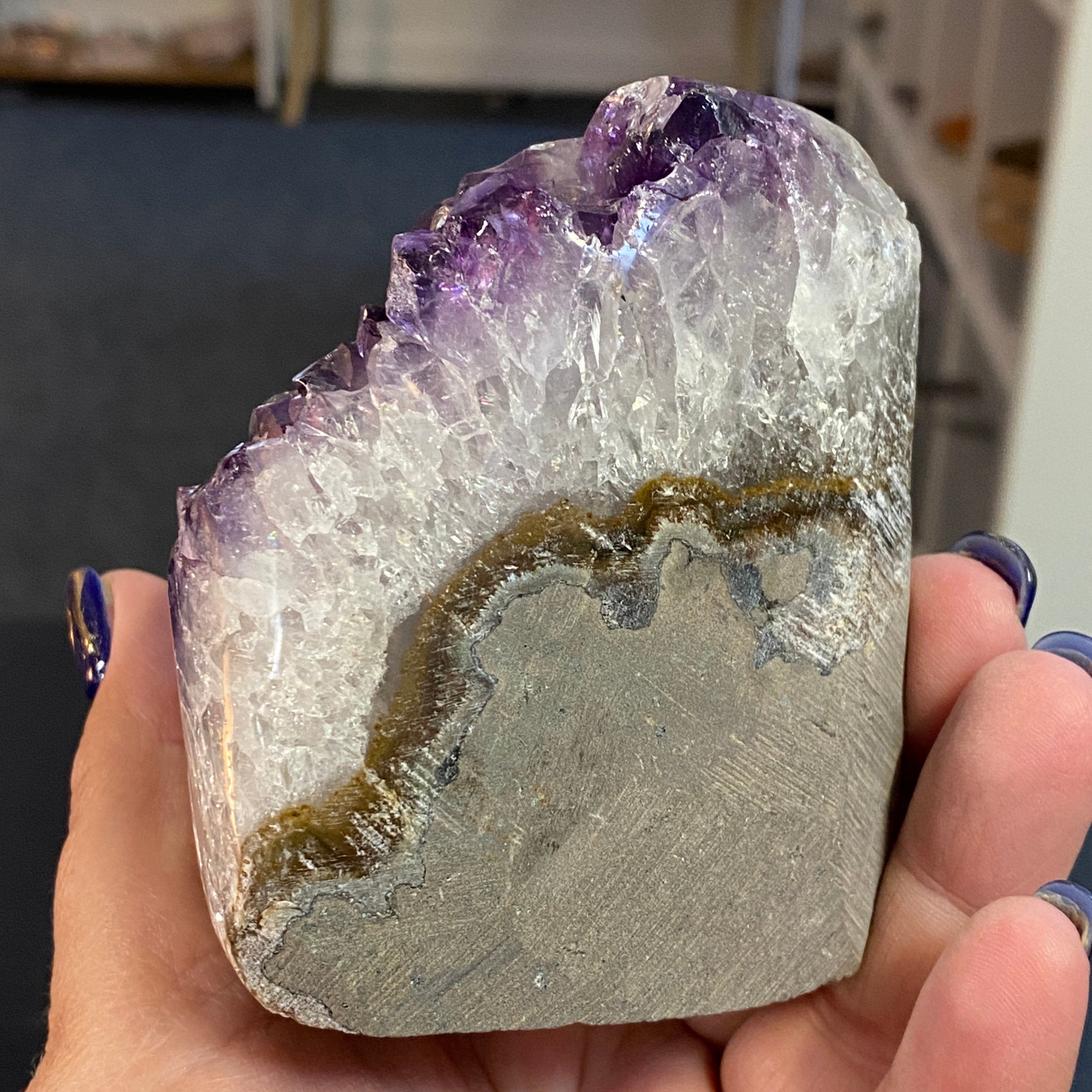 Natural Deep Purple Amethyst from Uruguay