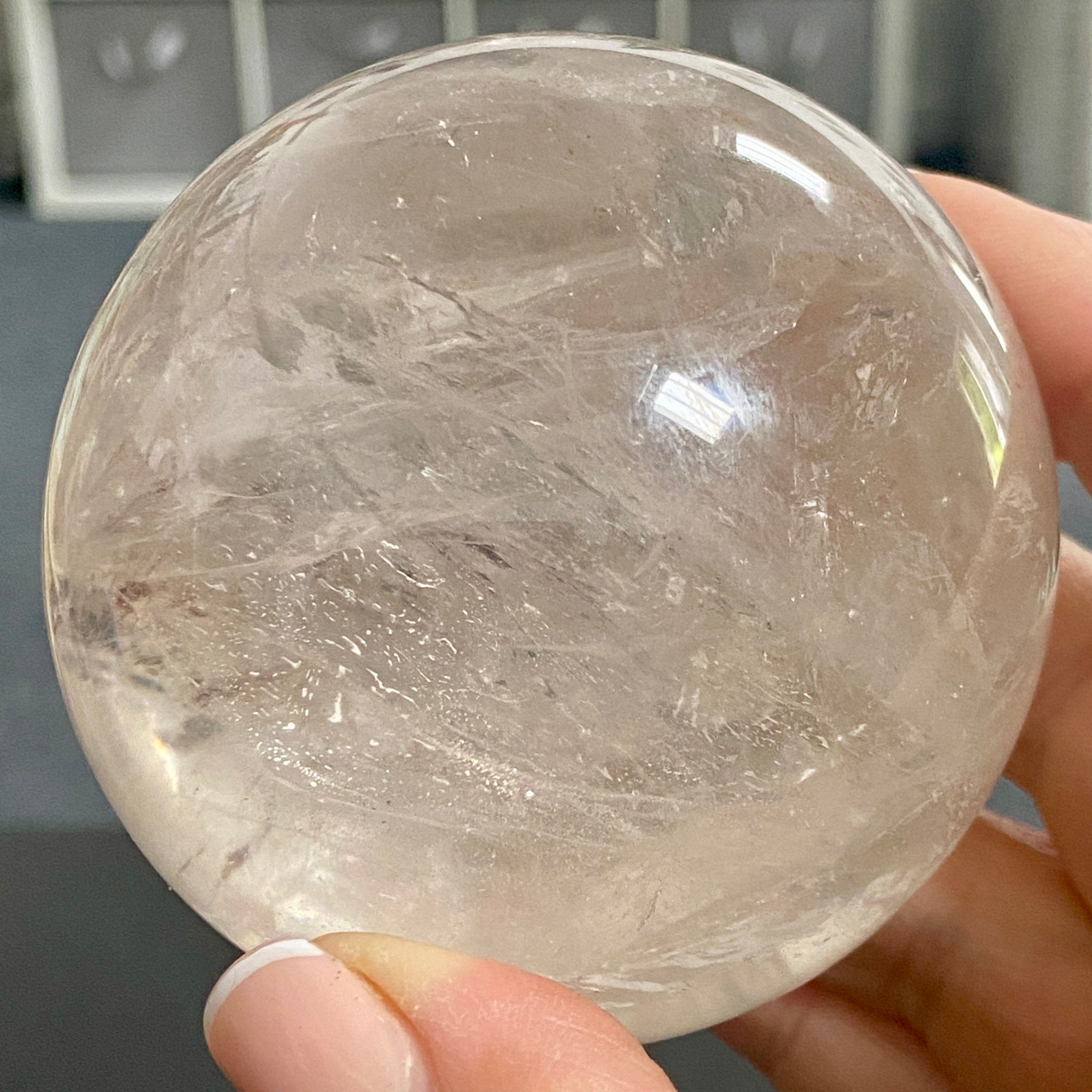 Madagascan Clear Quartz Sphere