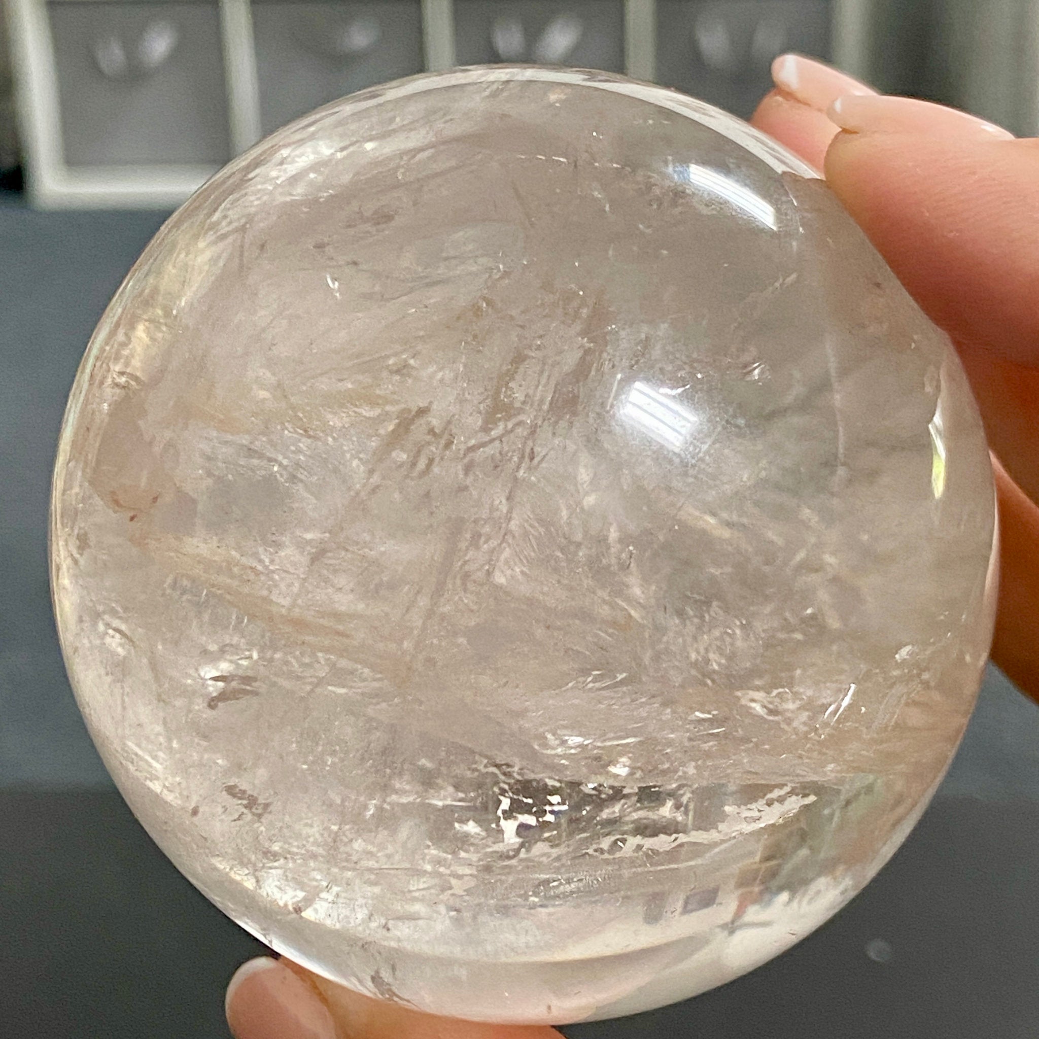 Madagascan Clear Quartz Sphere