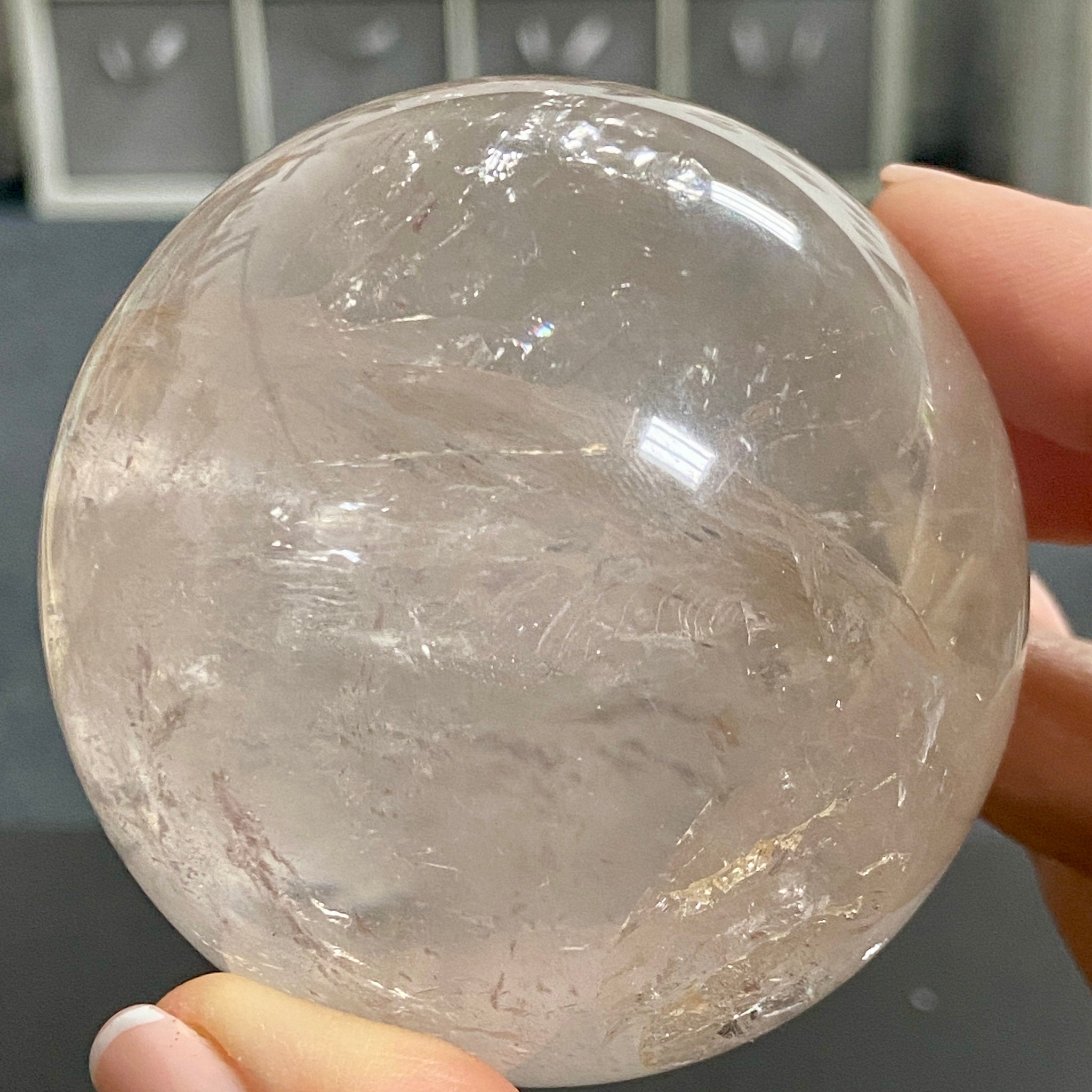 Madagascan Clear Quartz Sphere
