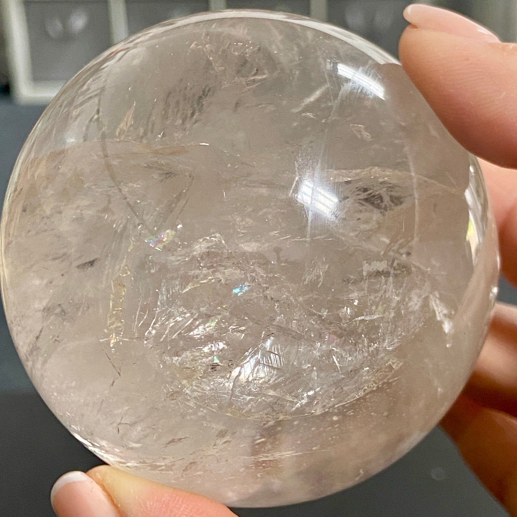 Madagascan Clear Quartz Sphere