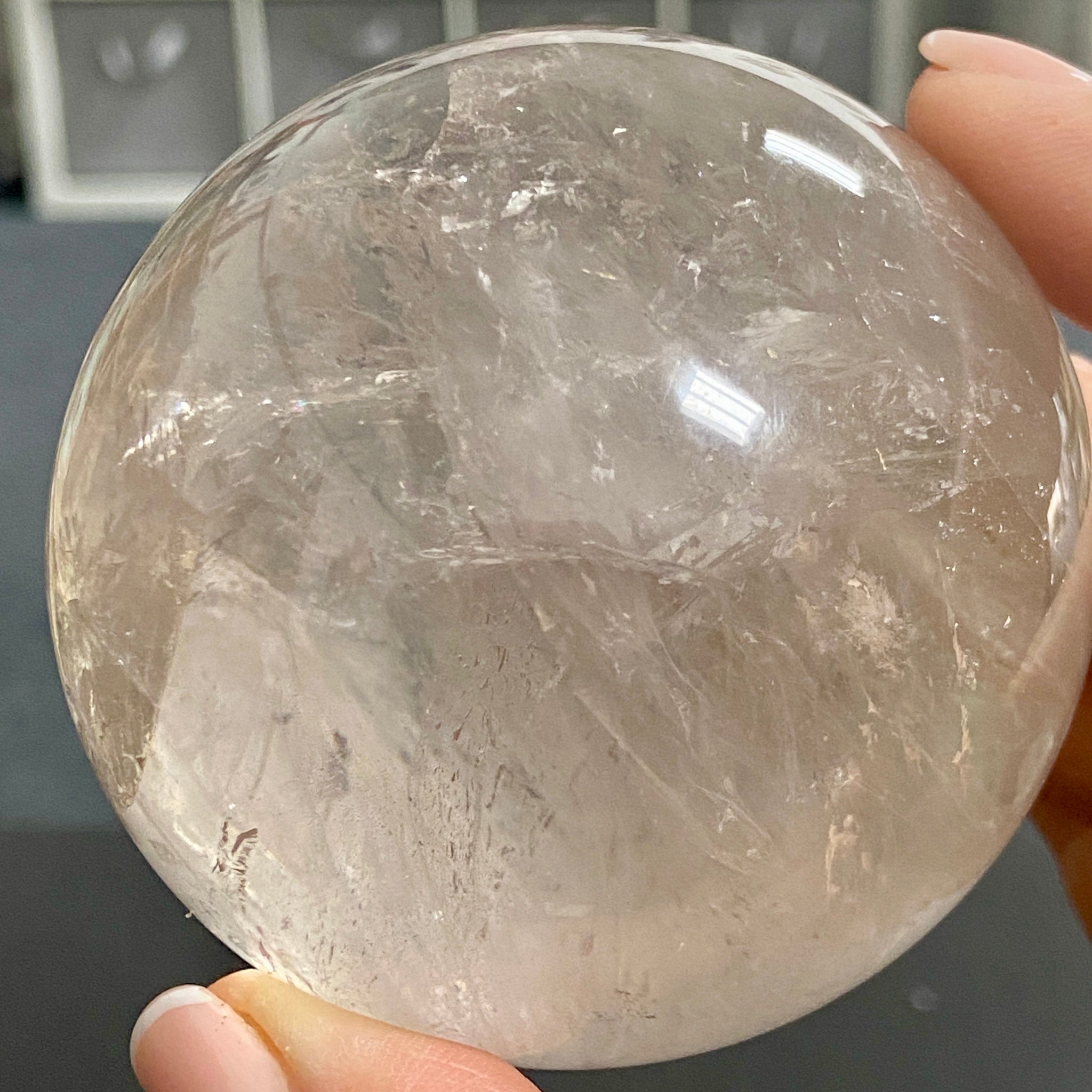 Madagascan Clear Quartz Sphere