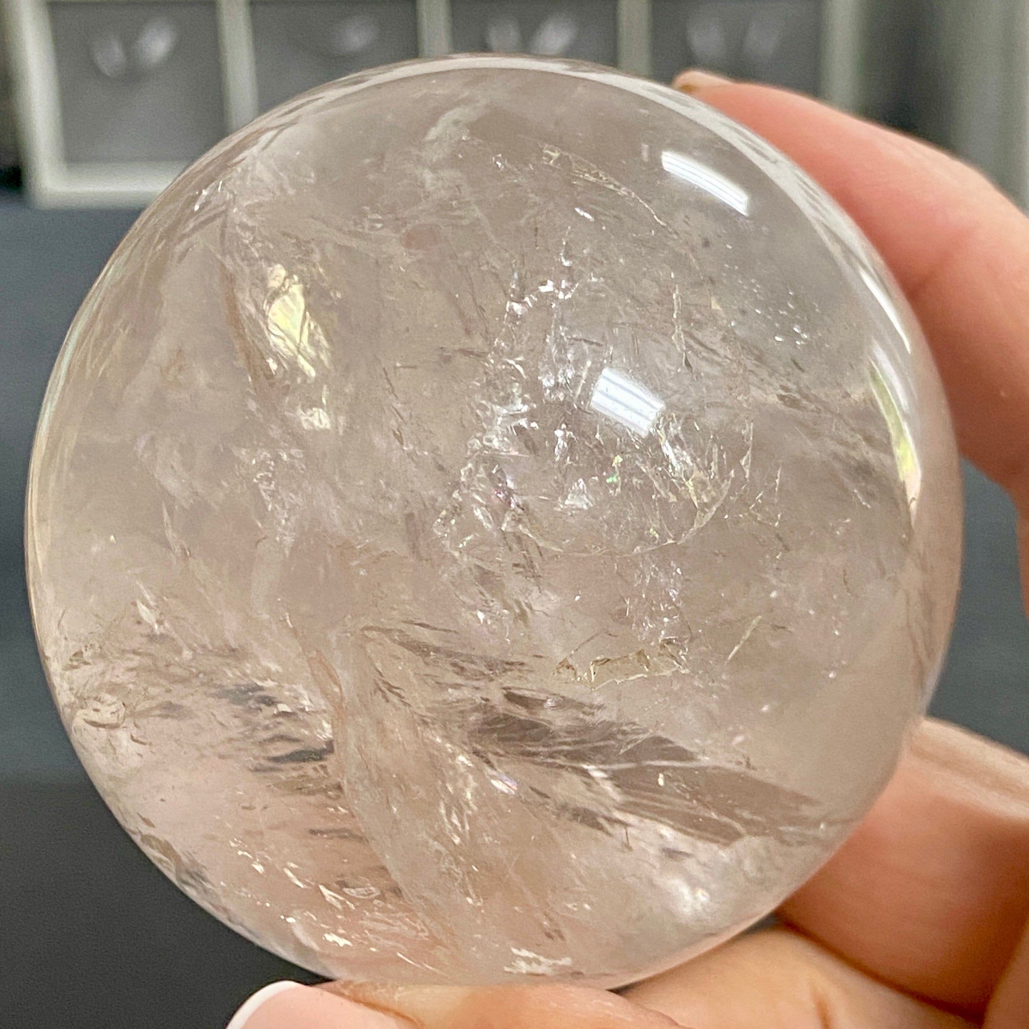Madagascan Clear Quartz Sphere