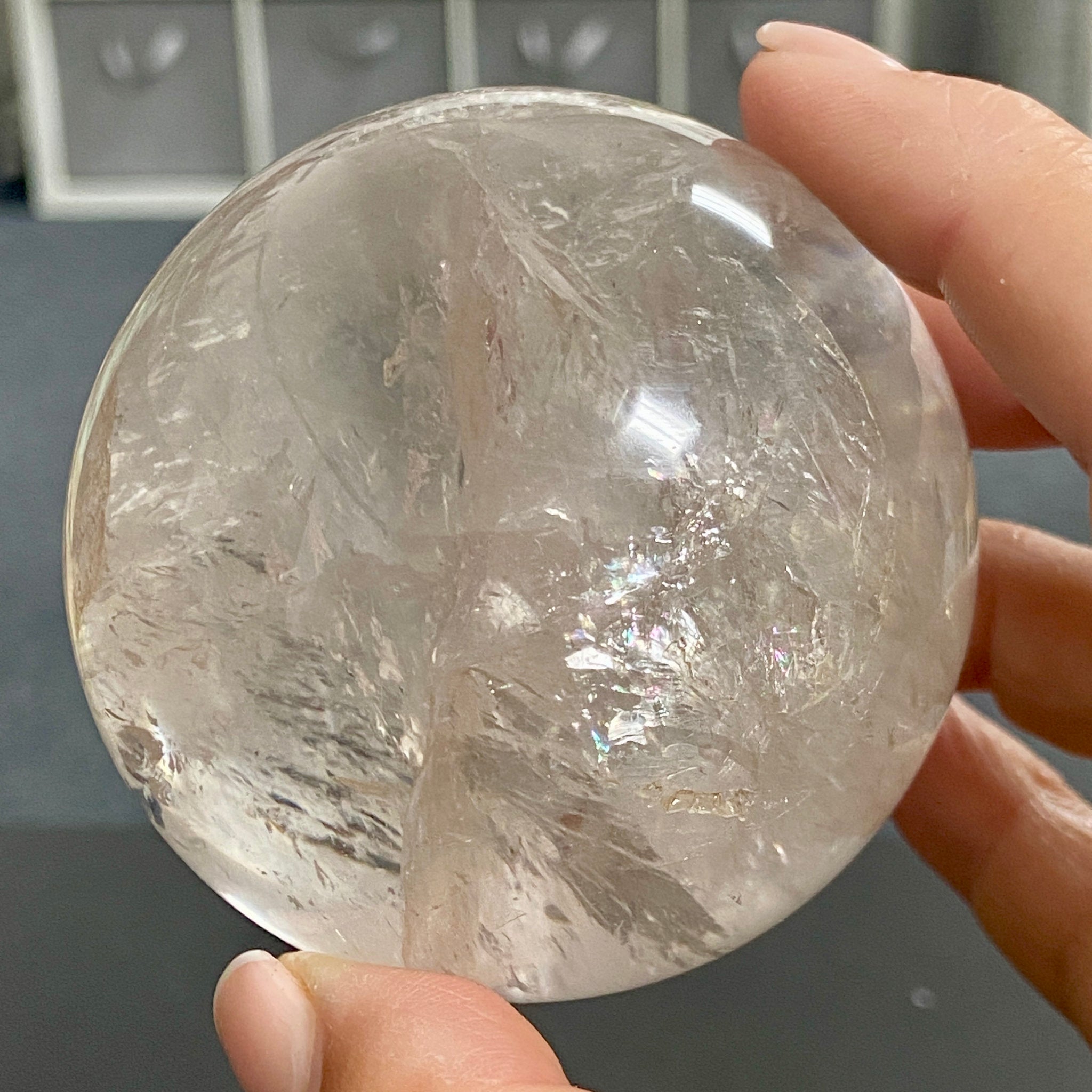 Madagascan Clear Quartz Sphere