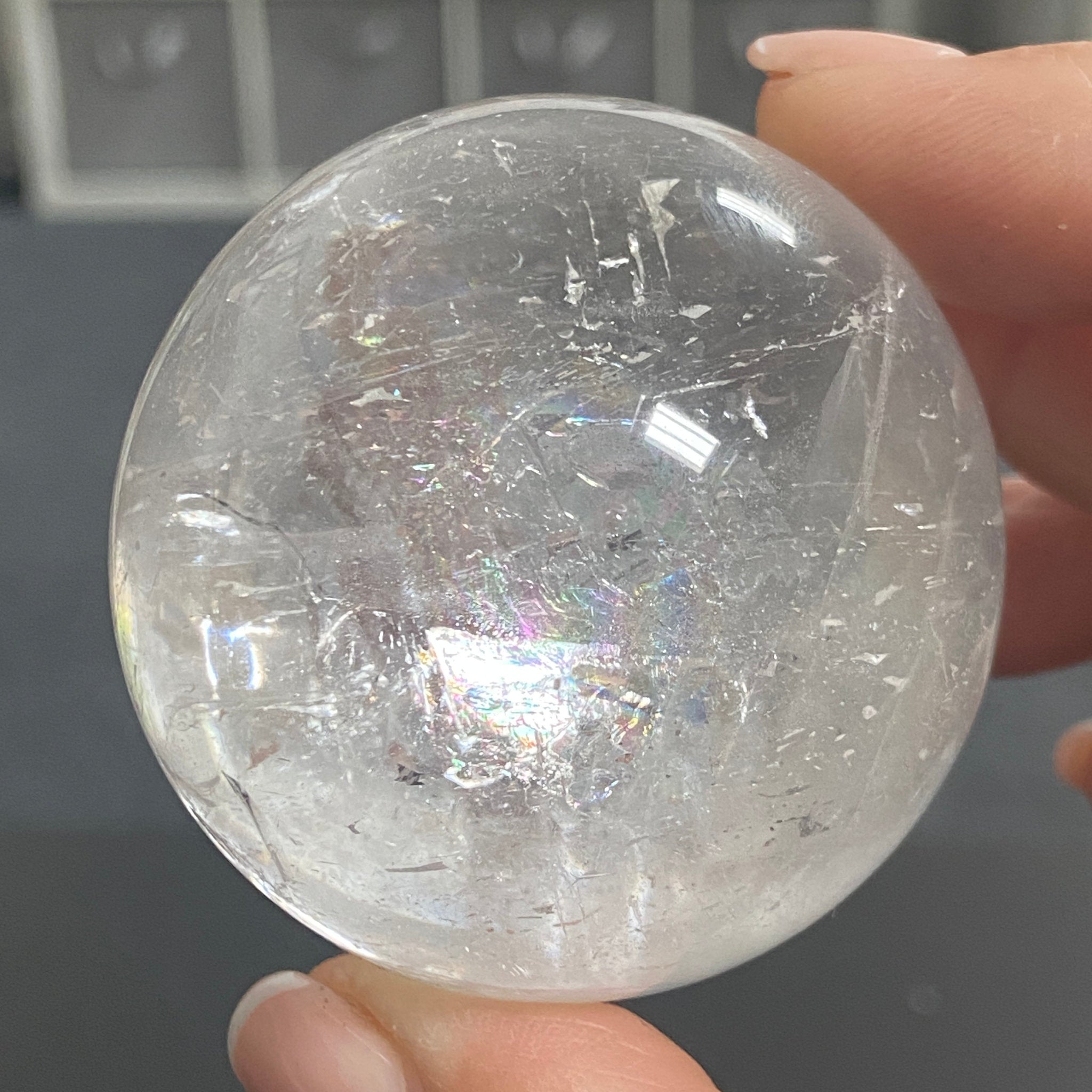 Madagascan Clear Quartz Sphere