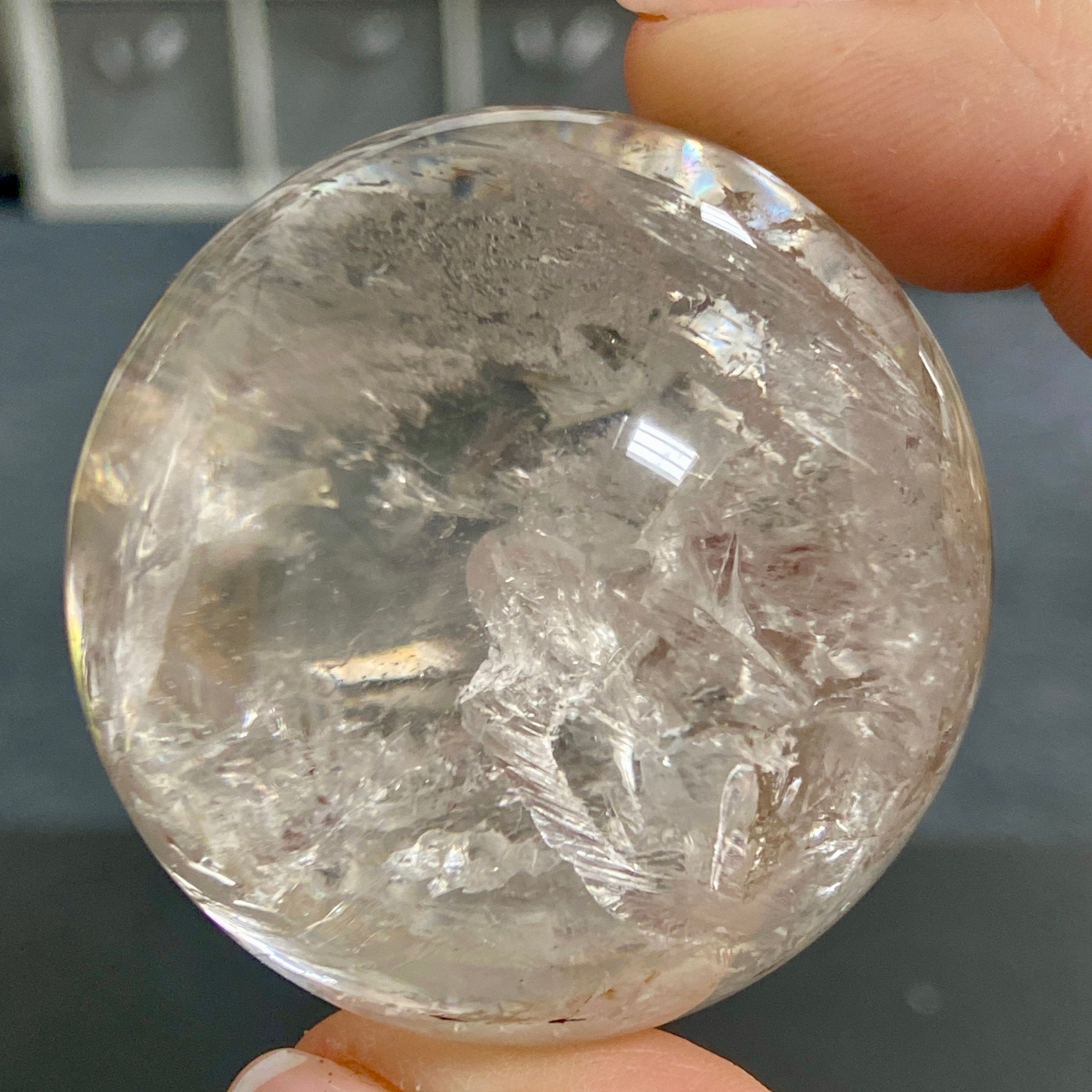 Madagascan Clear Quartz Sphere