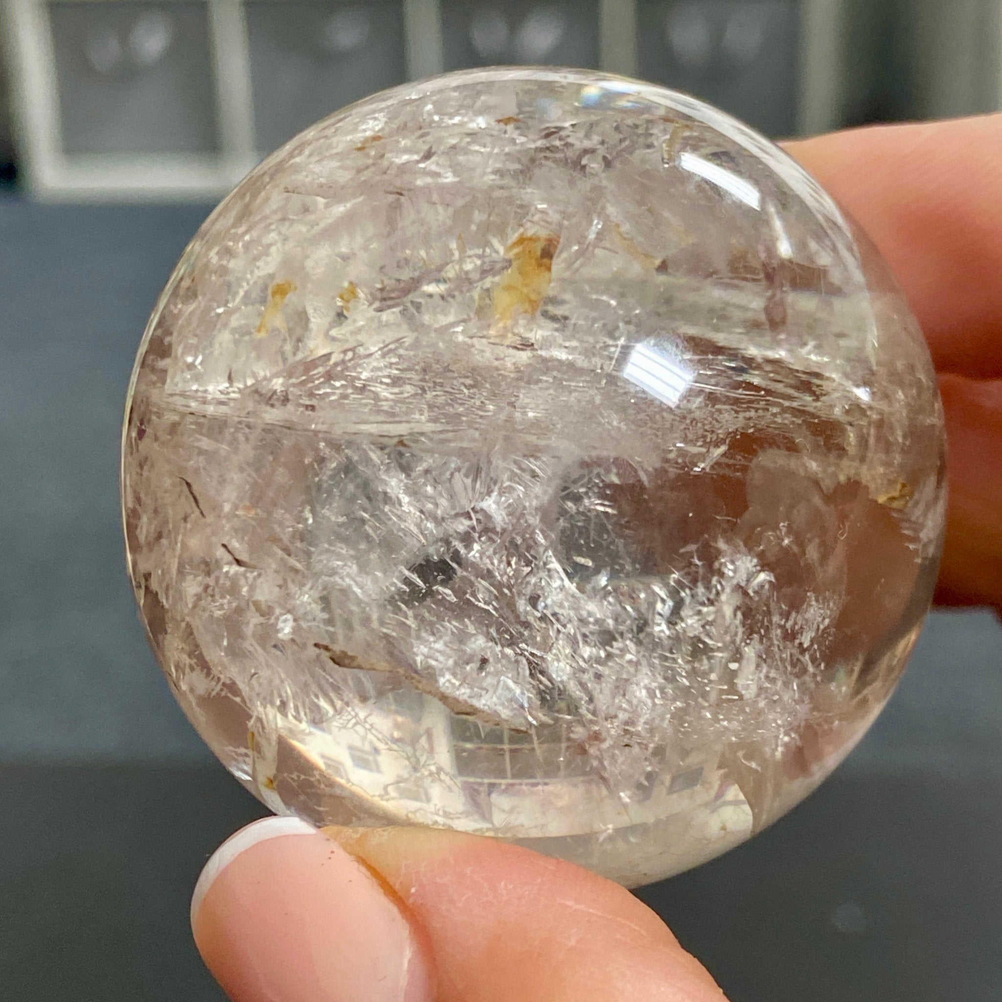 Madagascan Clear Quartz Sphere
