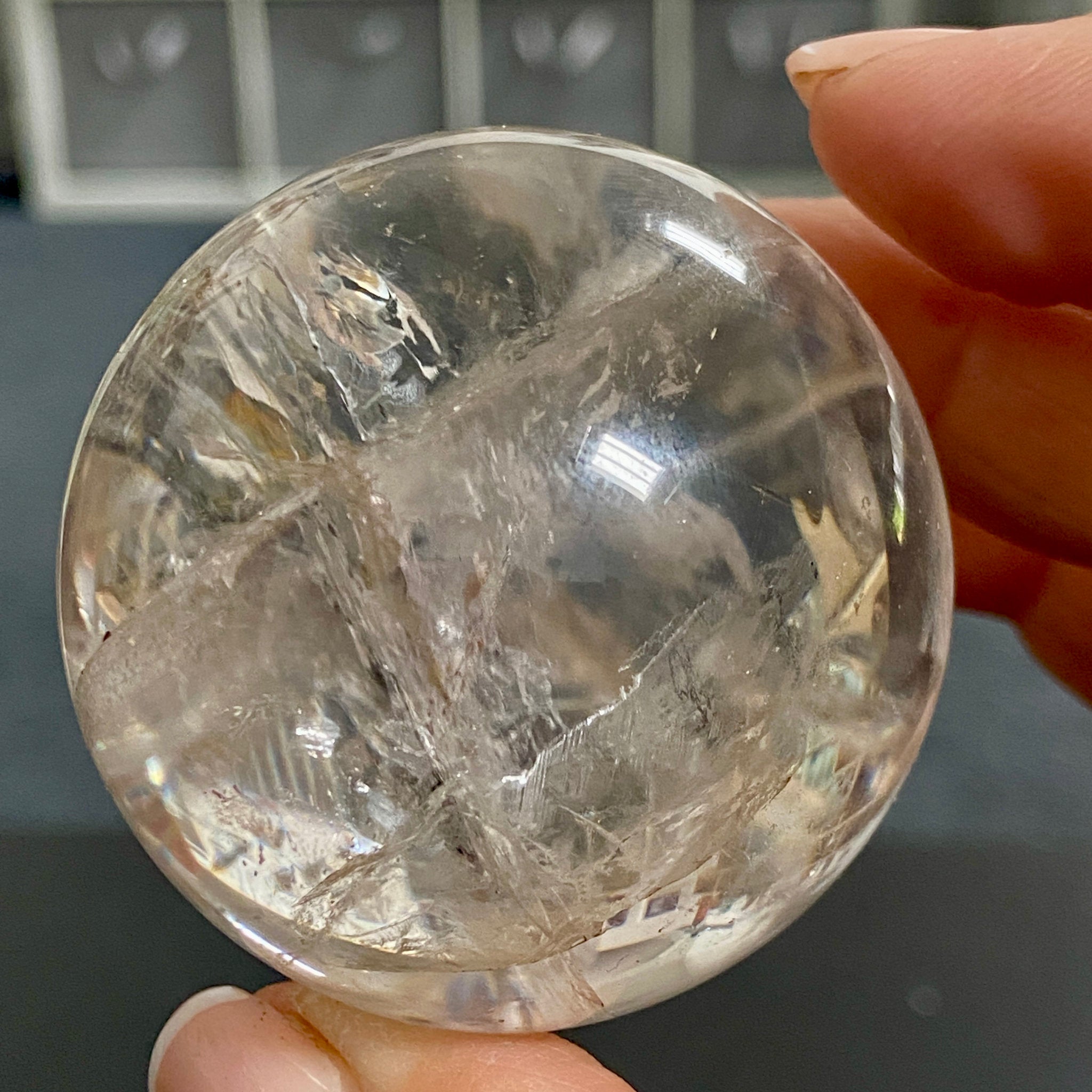 Madagascan Clear Quartz Sphere