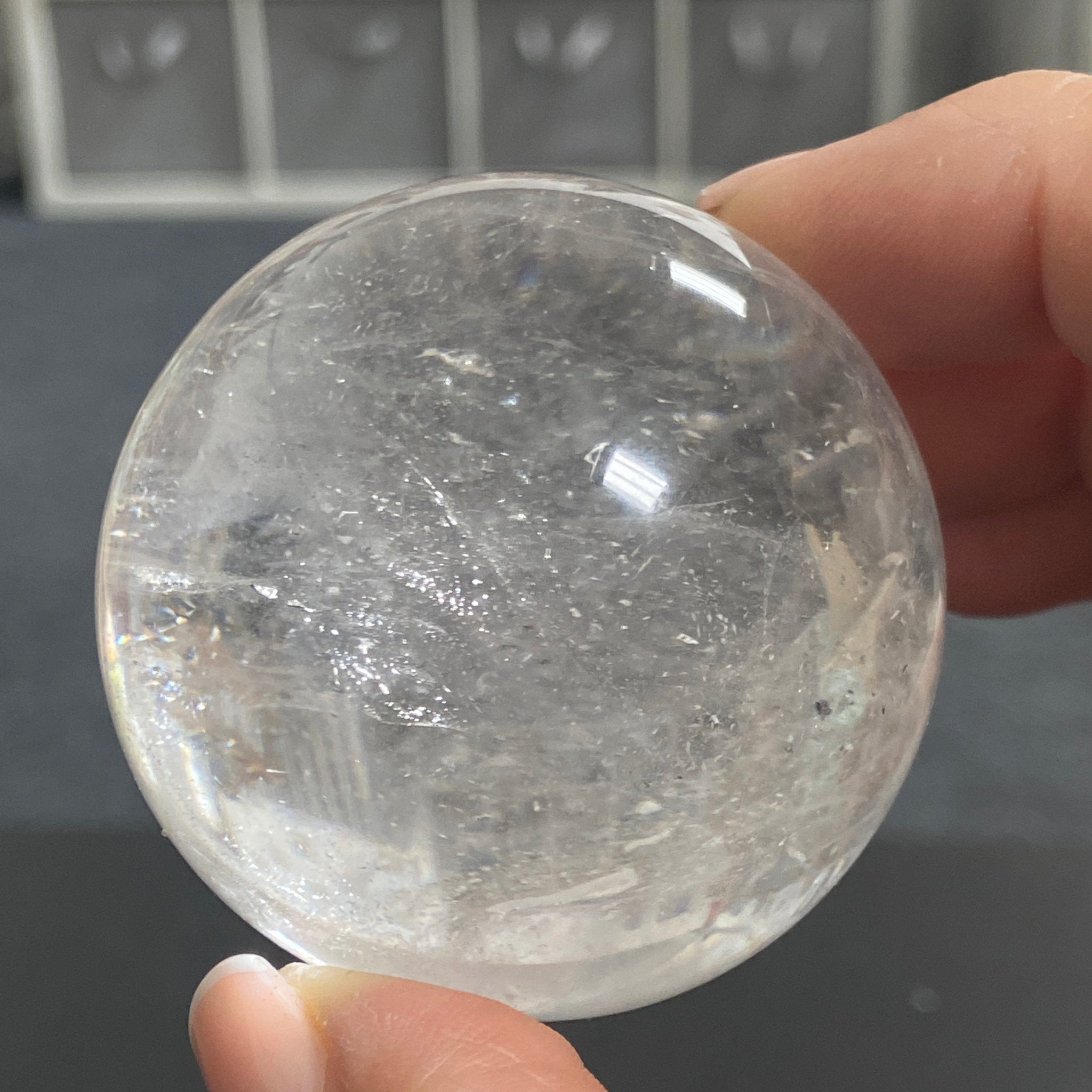 Madagascan Clear Quartz Sphere