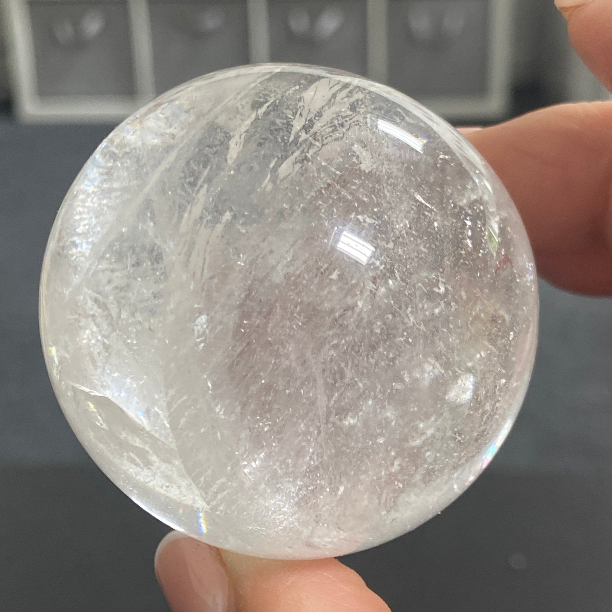 Madagascan Clear Quartz Sphere