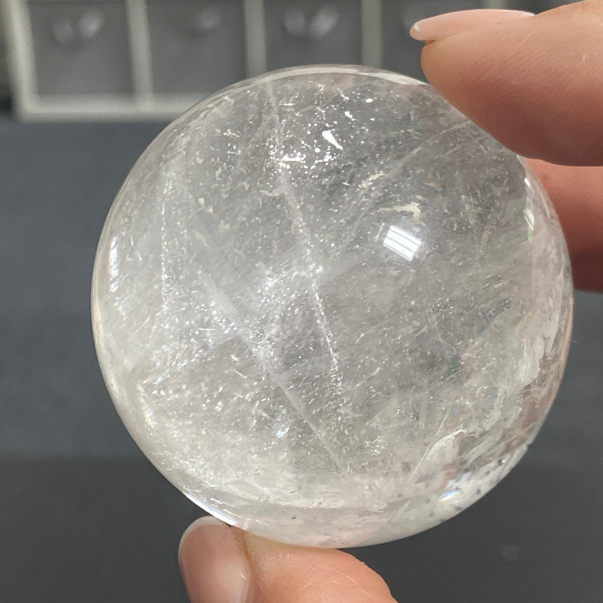 Madagascan Clear Quartz Sphere