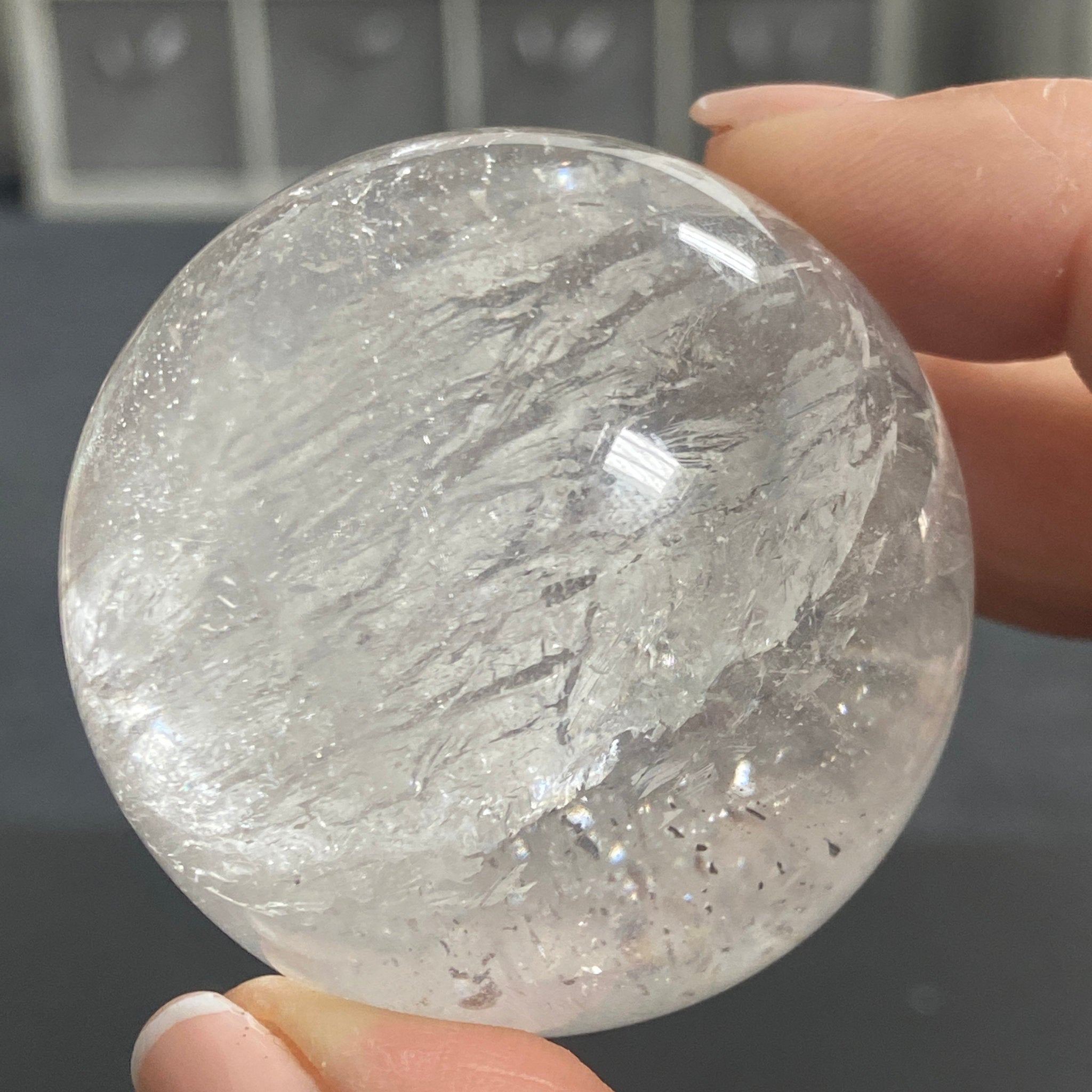 Madagascan Clear Quartz Sphere