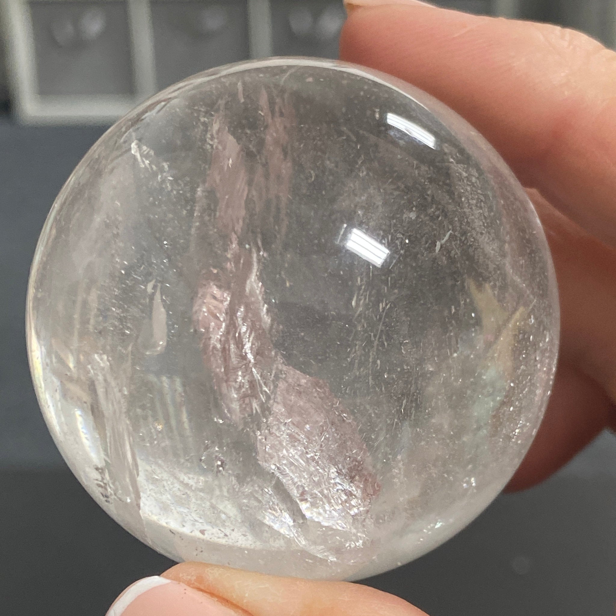 Madagascan Clear Quartz Sphere