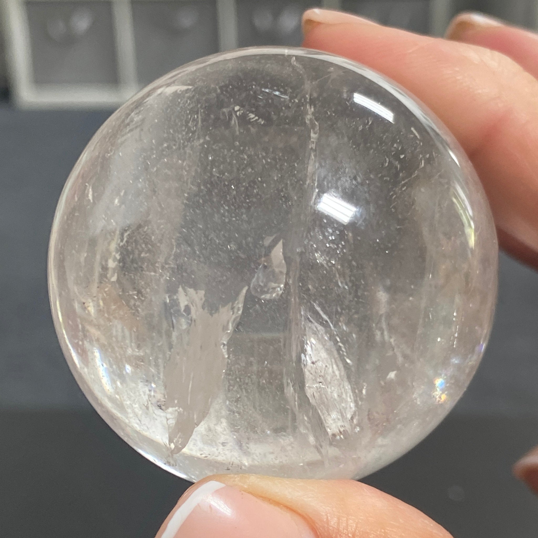 Madagascan Clear Quartz Sphere
