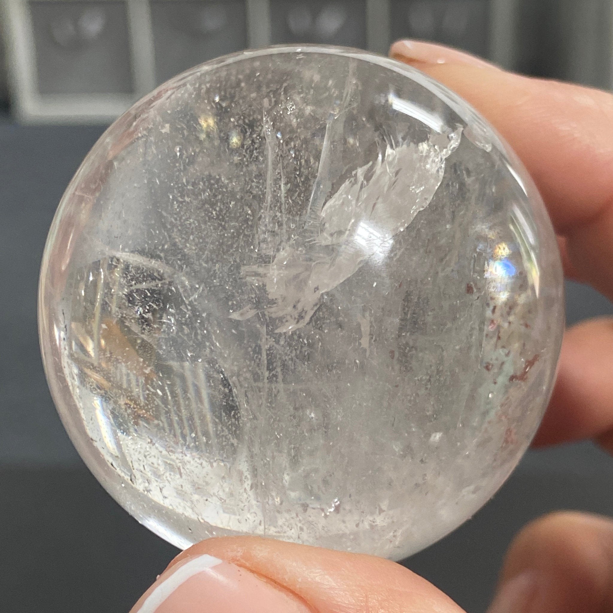 Madagascan Clear Quartz Sphere