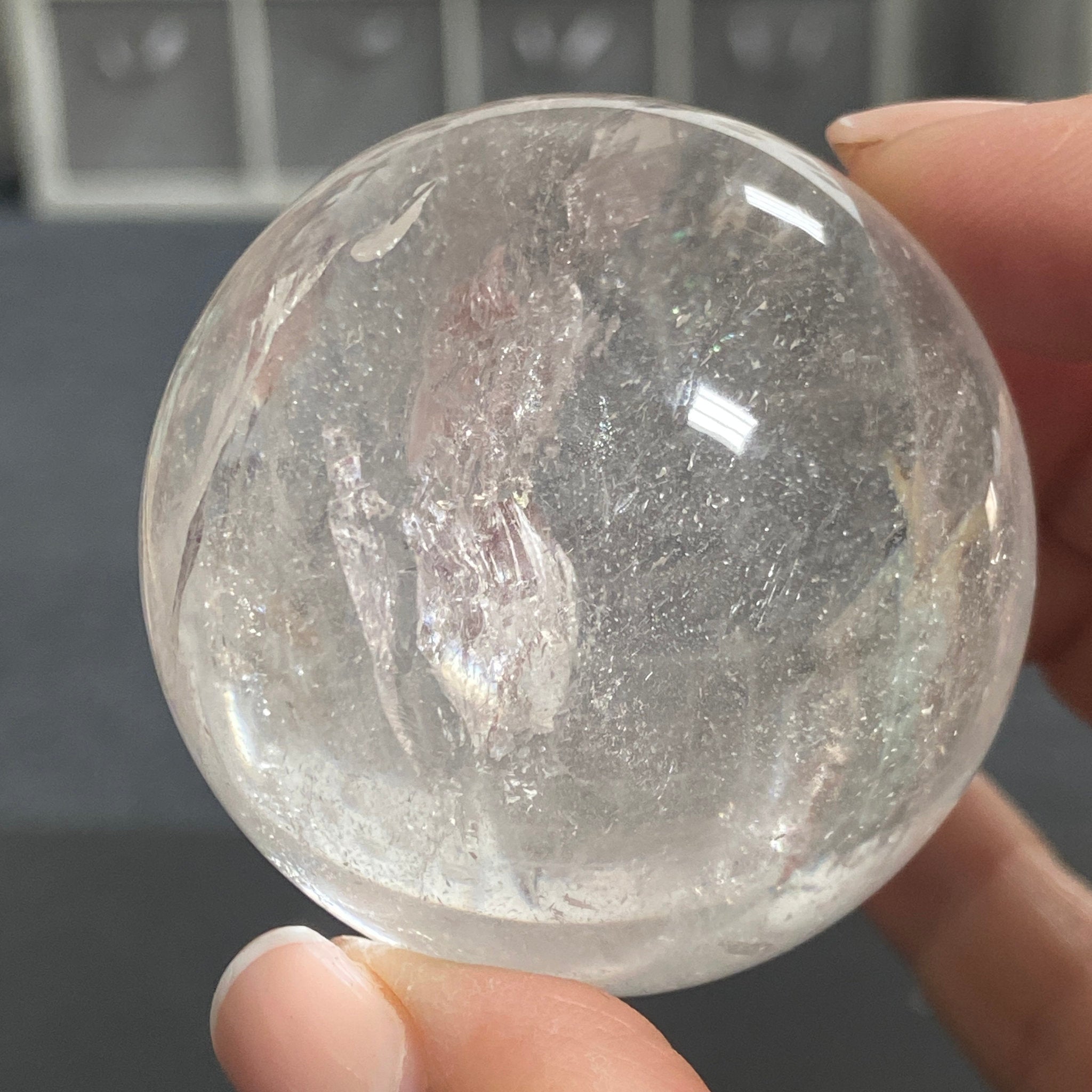 Madagascan Clear Quartz Sphere