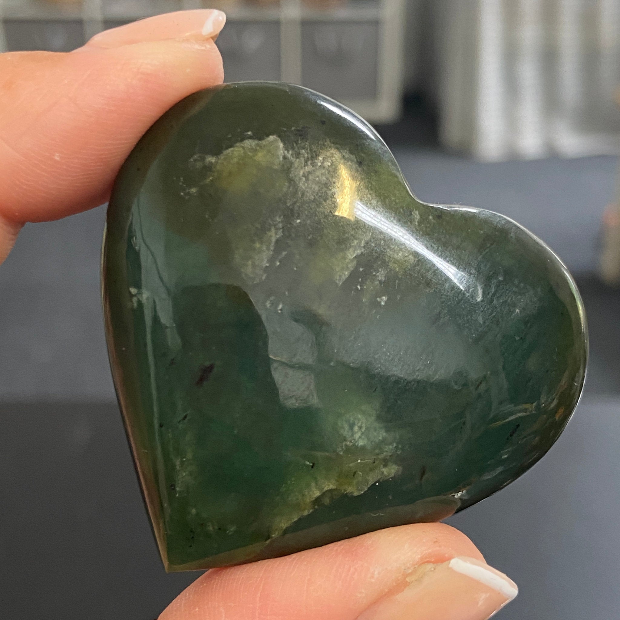 Himalayan Jade Heart