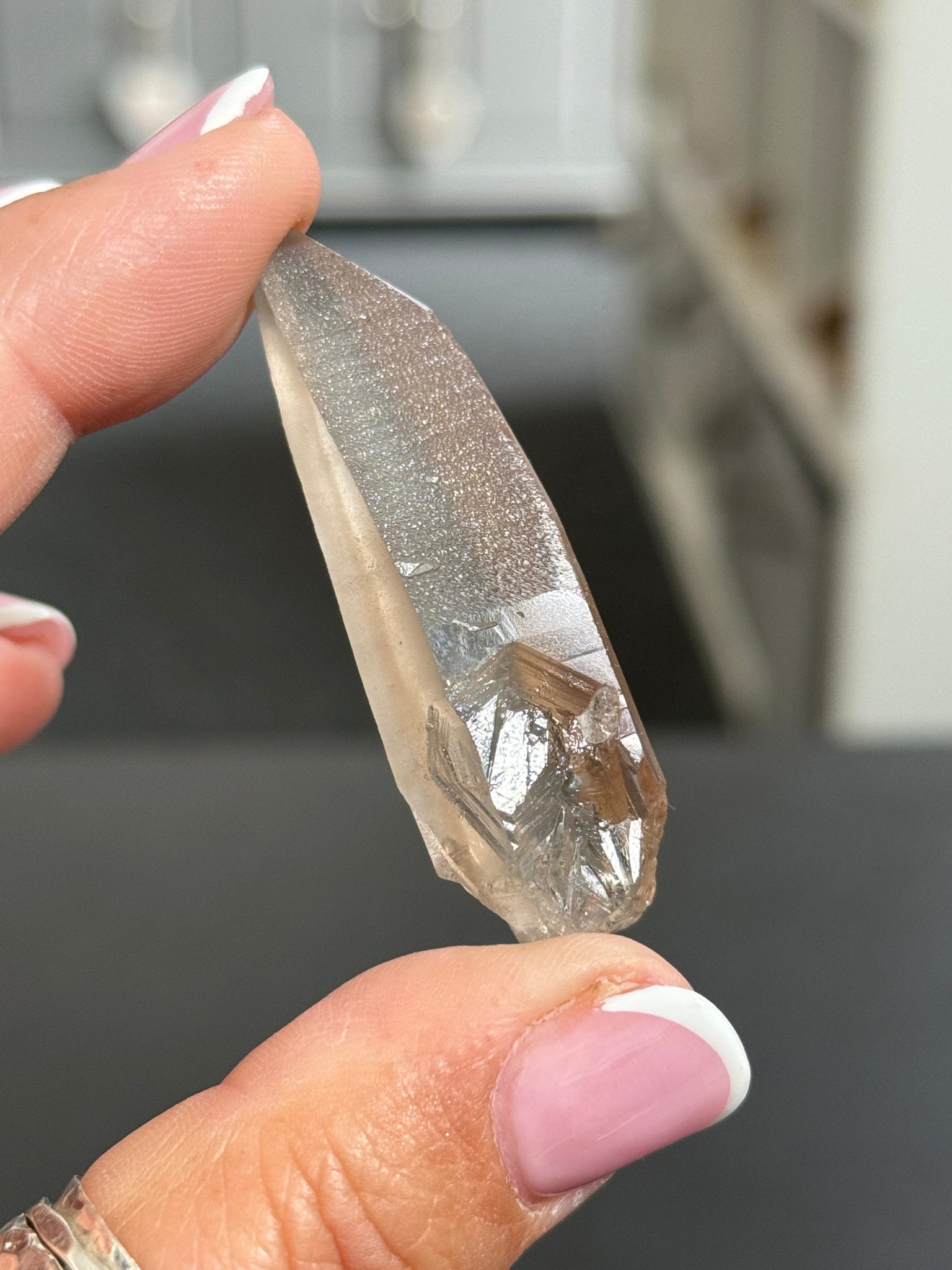 🤎 Smoky Quartz Lemurian Seed - Brazil