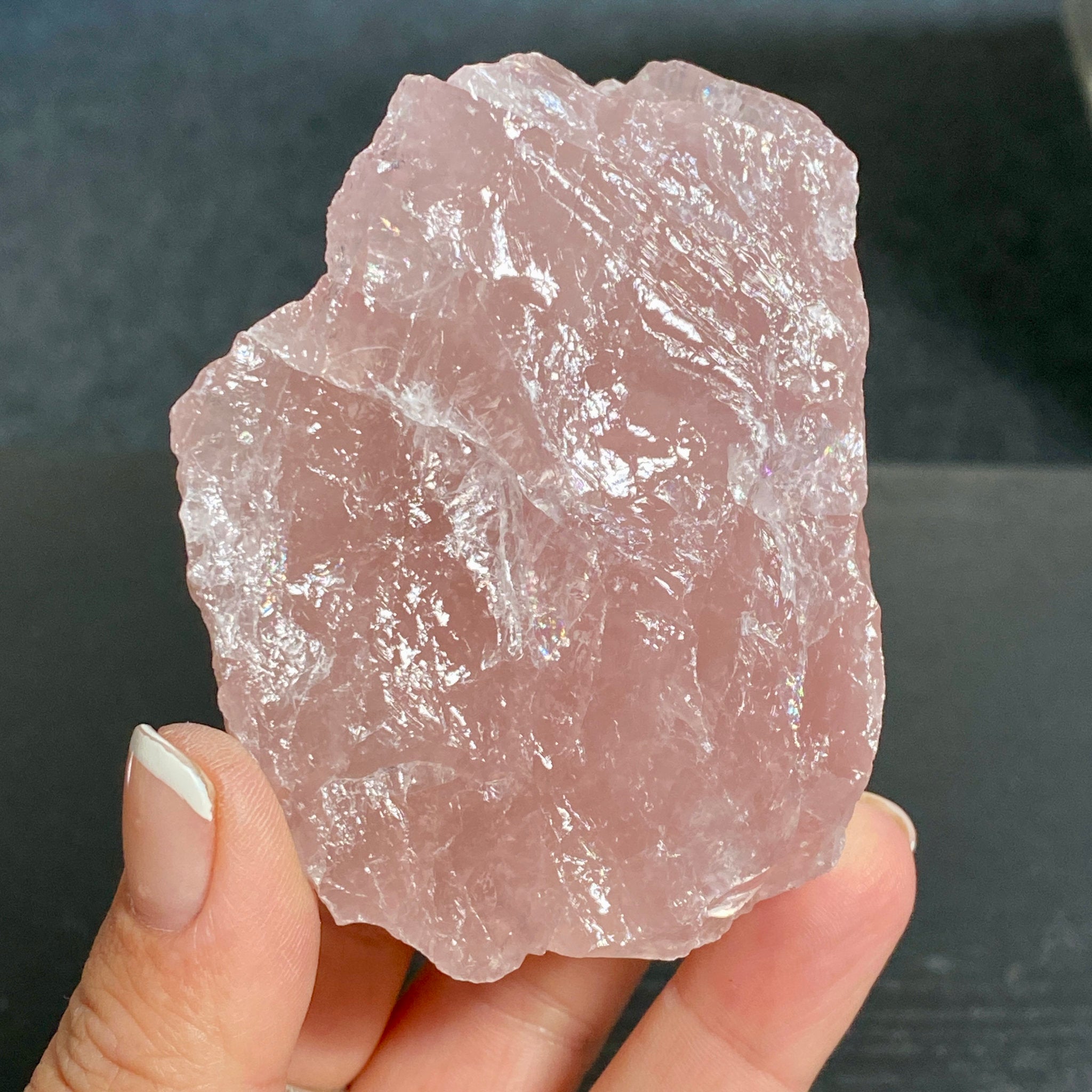 Madagascan Natural Rose Quartz