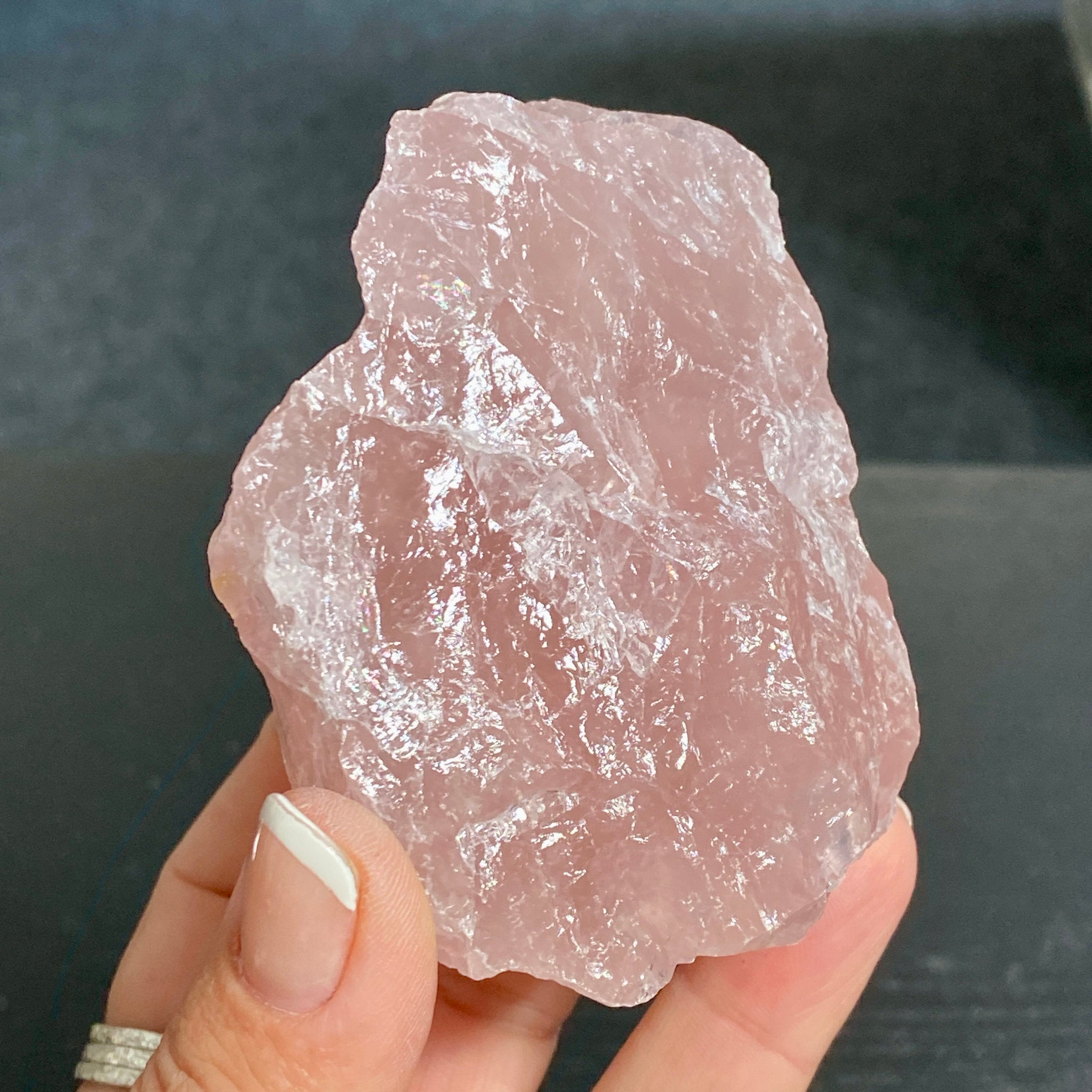 Madagascan Natural Rose Quartz