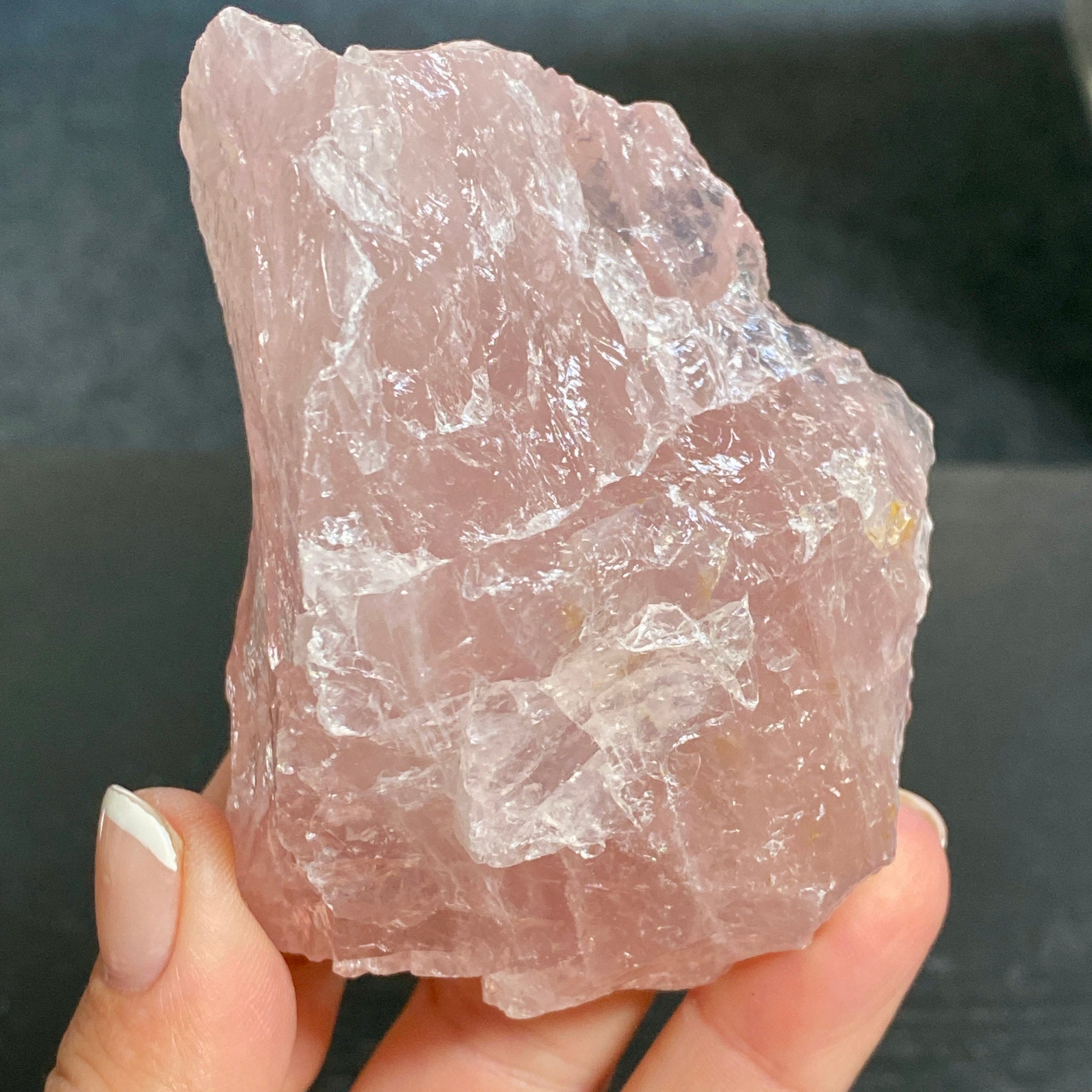 Madagascan Natural Rose Quartz