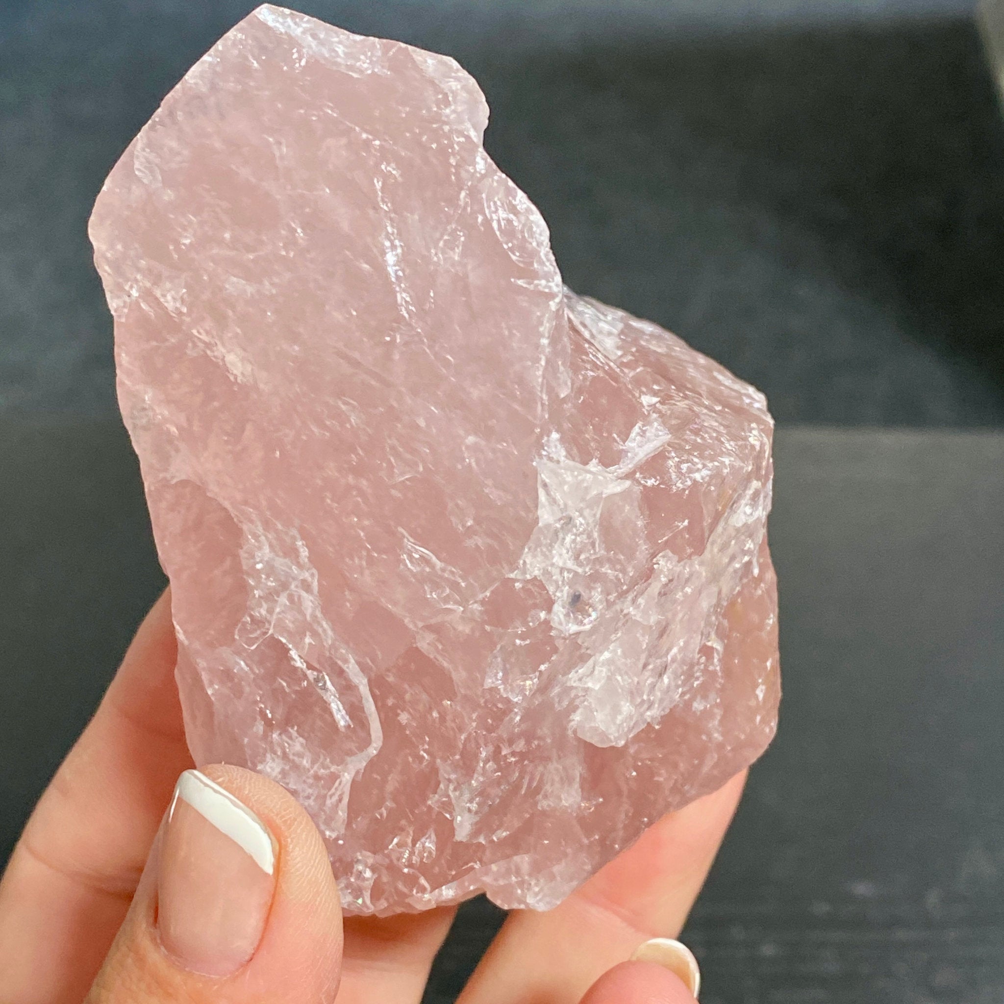 Madagascan Natural Rose Quartz