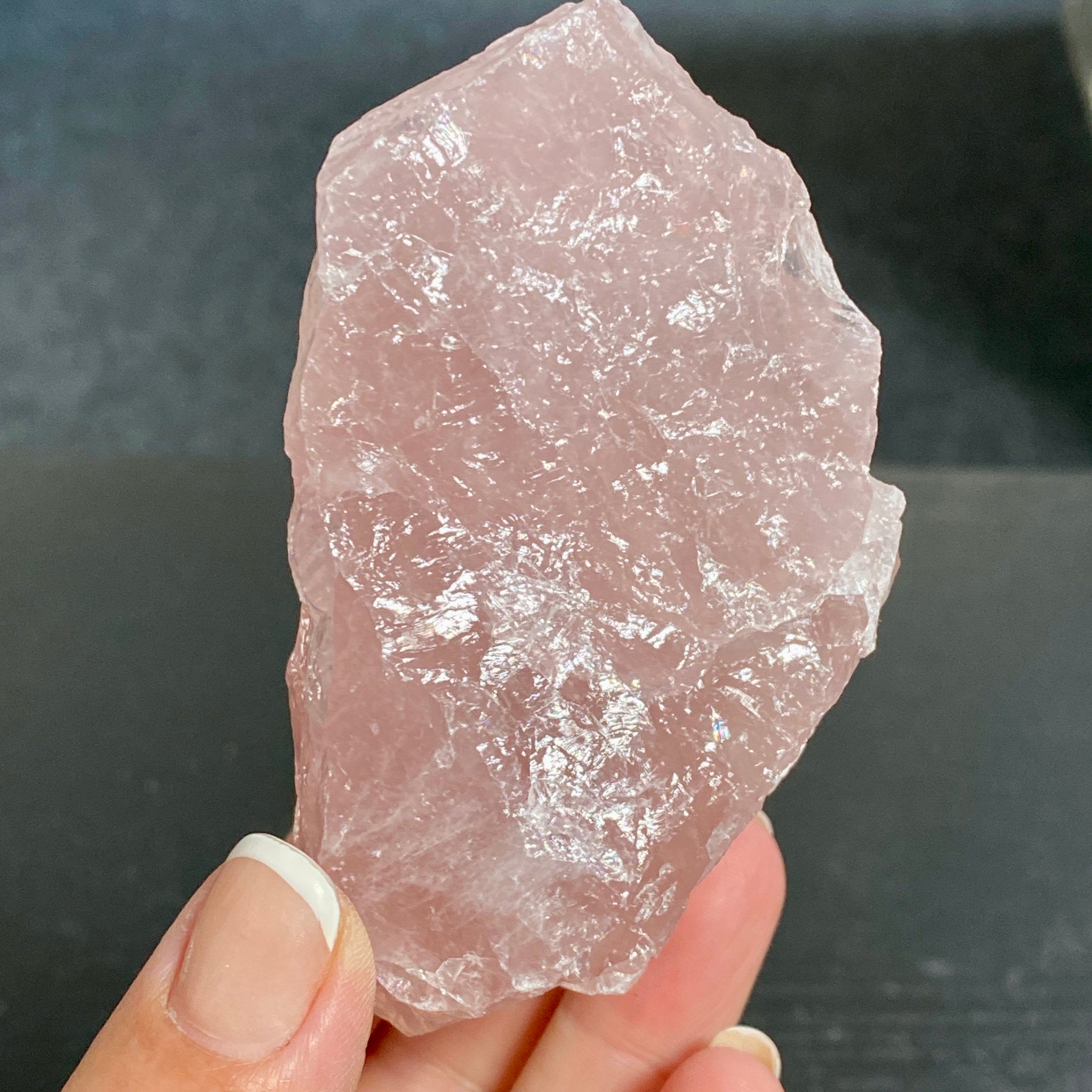 Madagascan Natural Rose Quartz