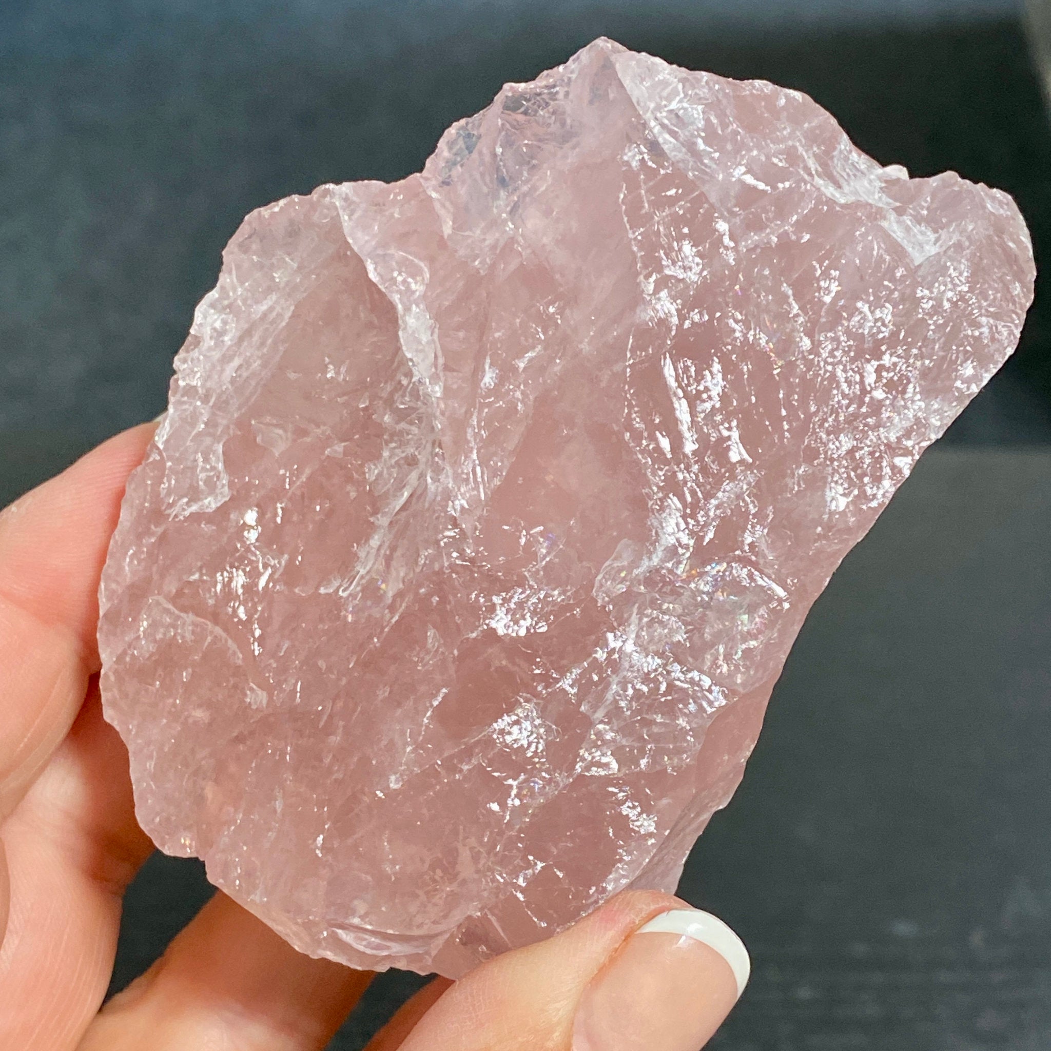 Madagascan Natural Rose Quartz