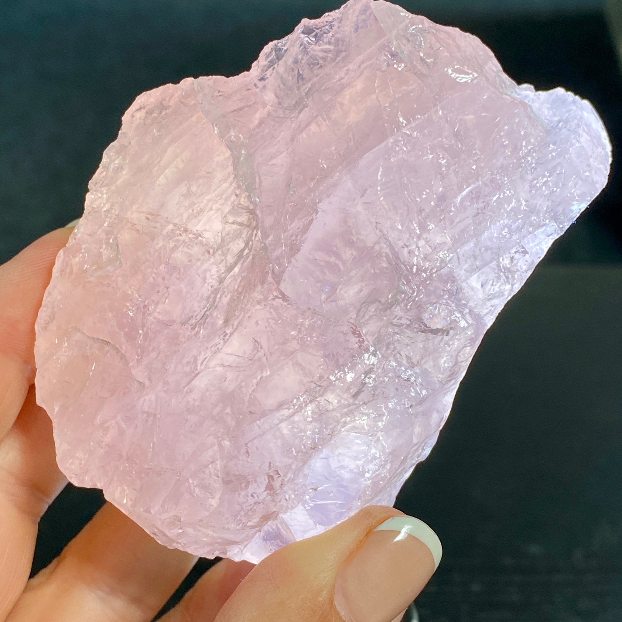 Madagascan Natural Rose Quartz